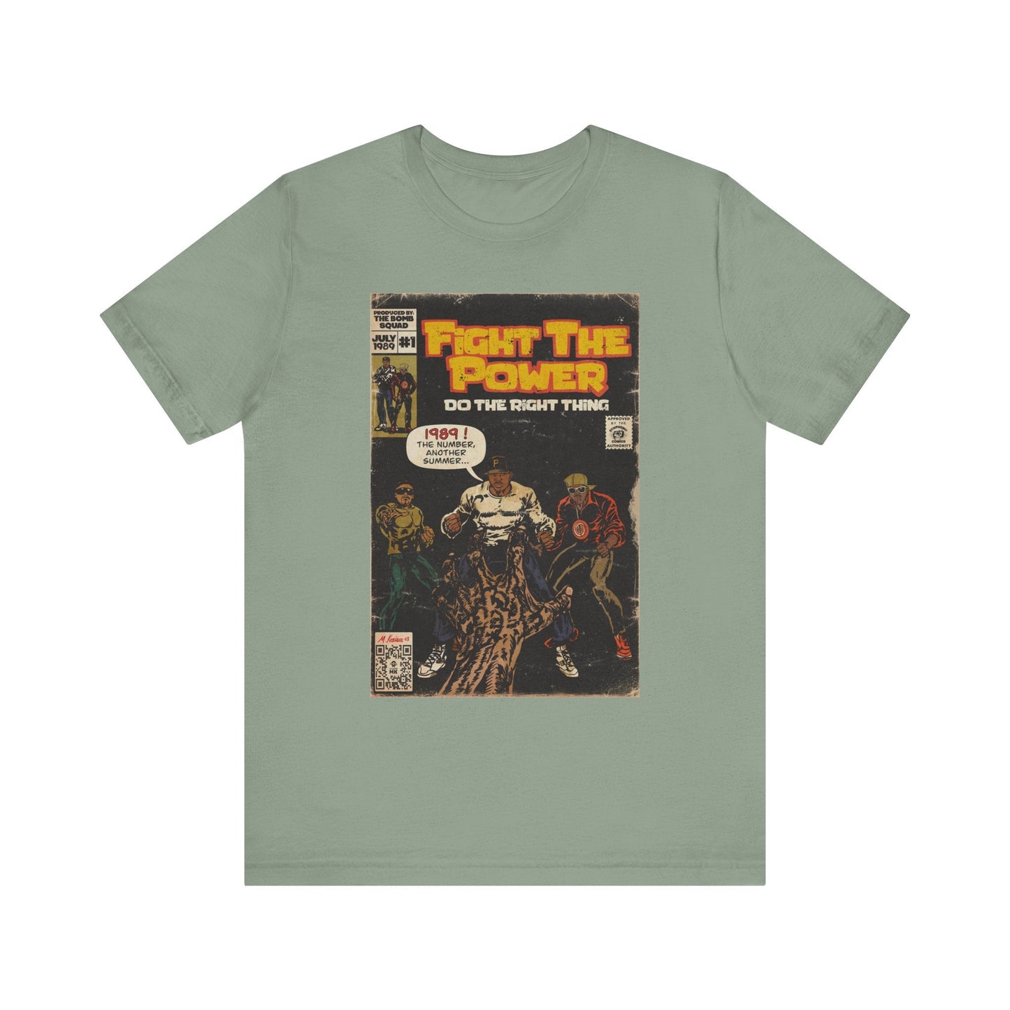 P.E. - Fight The Power -  Unisex Jersey Short Sleeve Tee