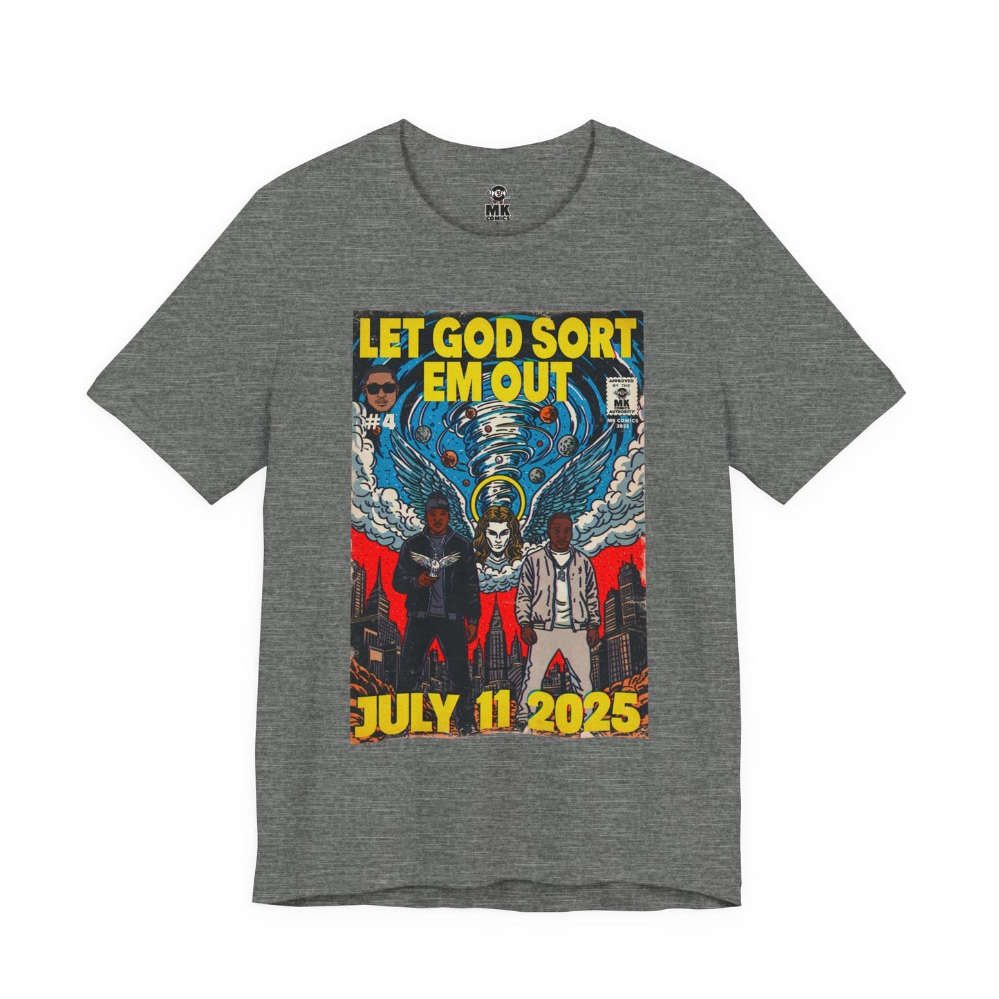 Let God Sort Em Out - Unisex Jersey Short Sleeve Tee