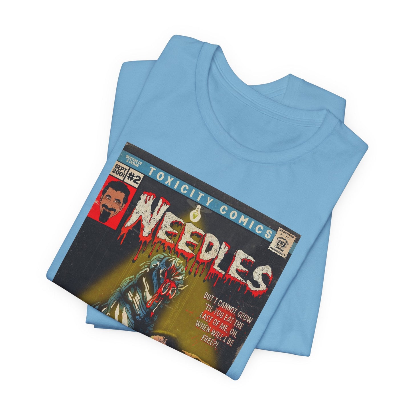 System of a Down - Needles - Unisex Jersey Short Sleeve Tee