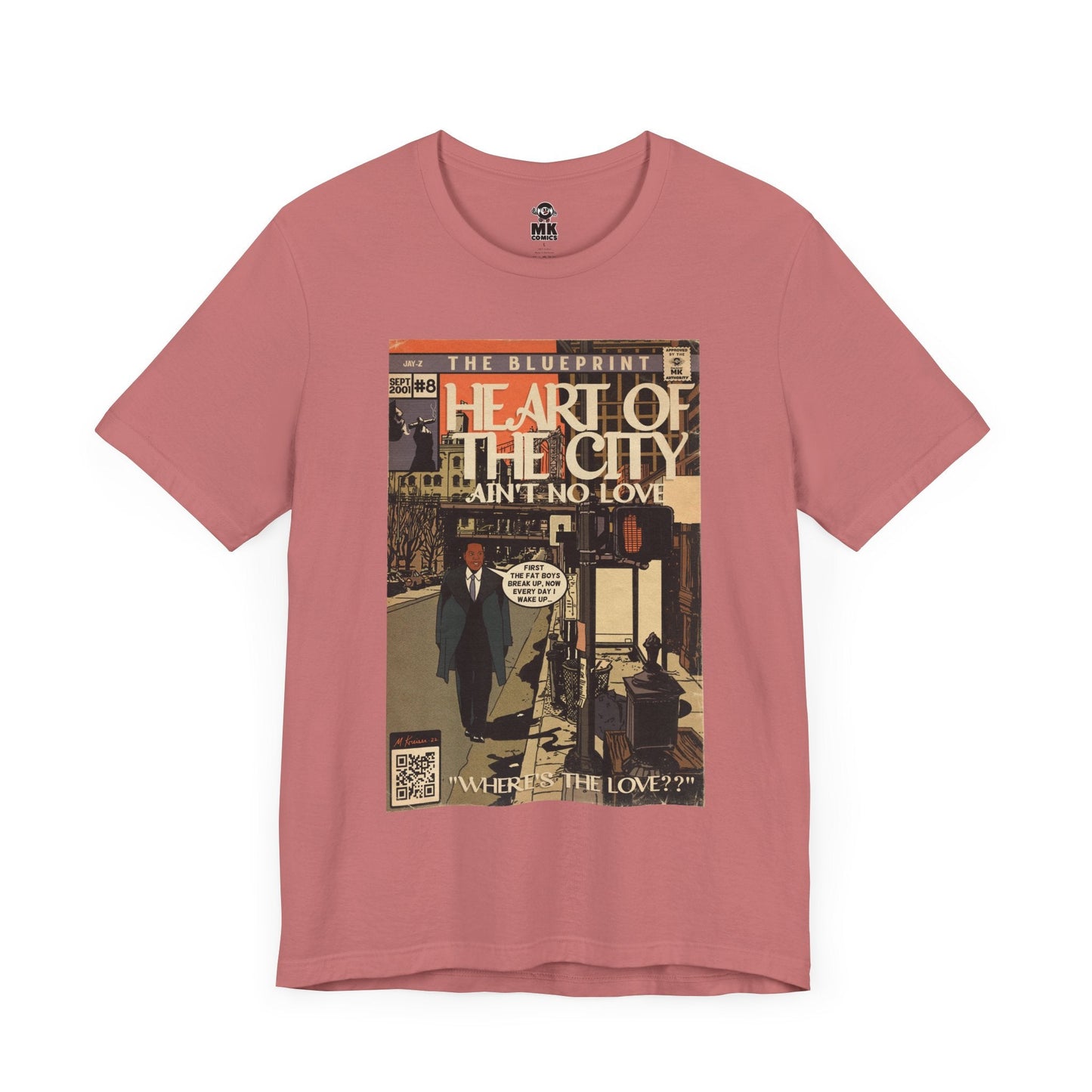 Heart of the City - Unisex Jersey Short Sleeve Tee