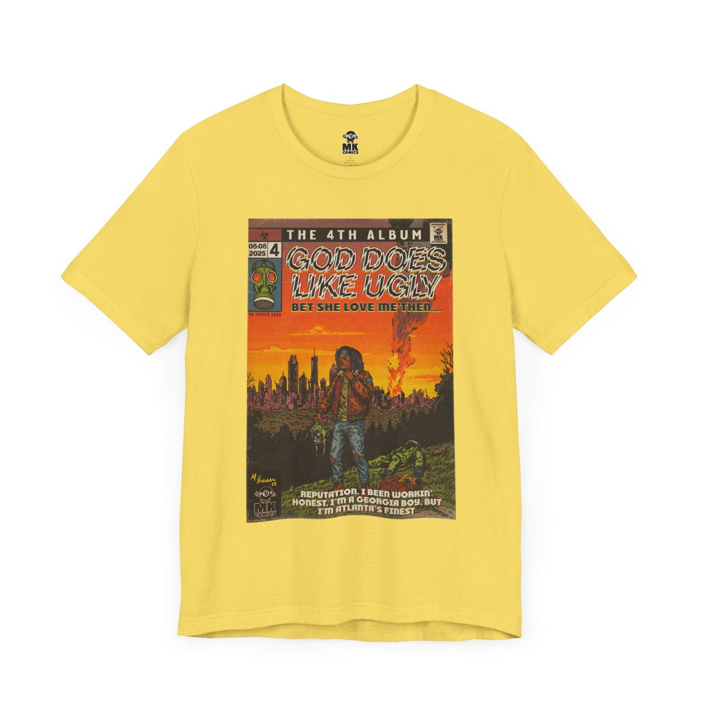 God Does Like Ugly - Unisex Jersey Short Sleeve Tee