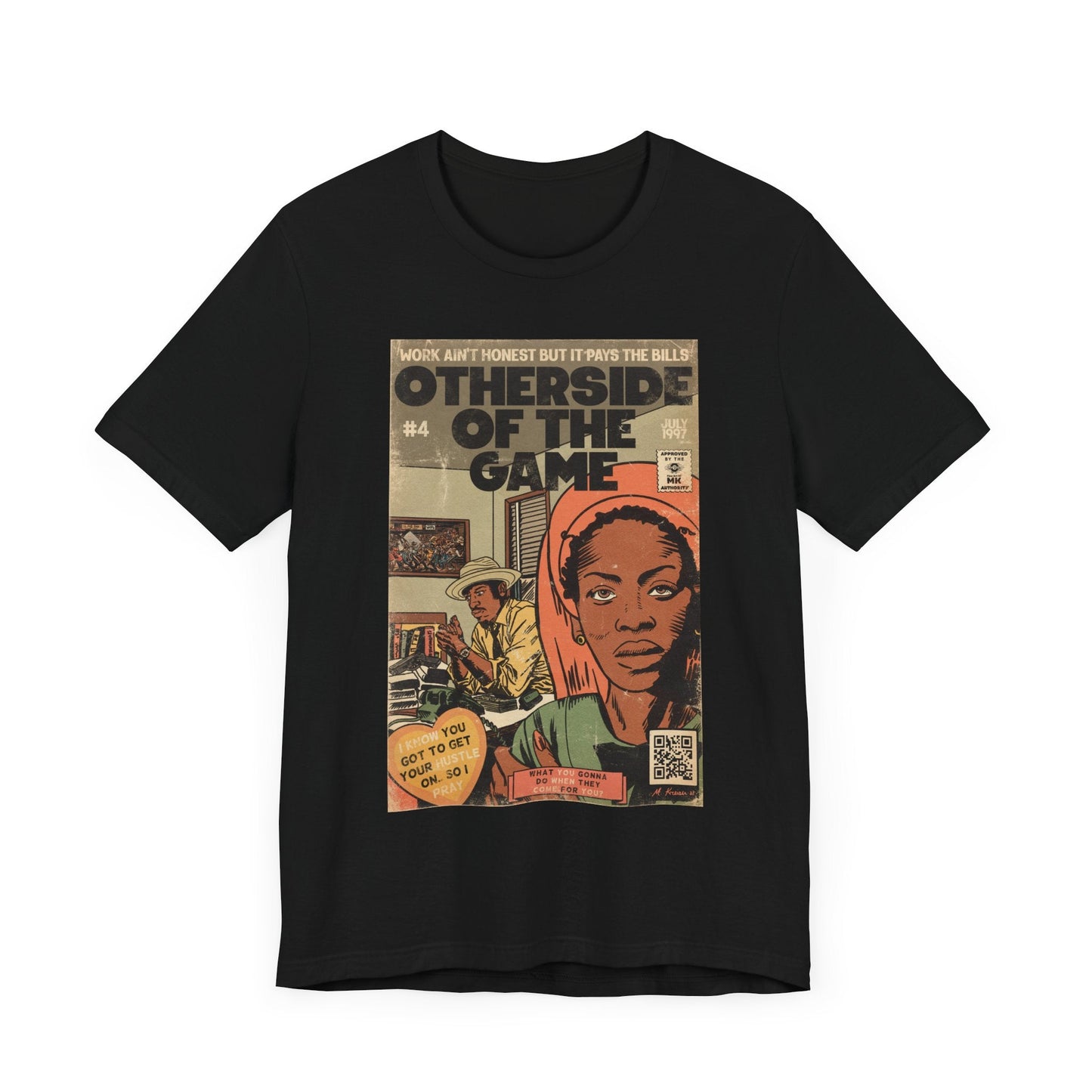 Erykah Badu - Otherside Of The Game - Unisex Jersey Short Sleeve Tee