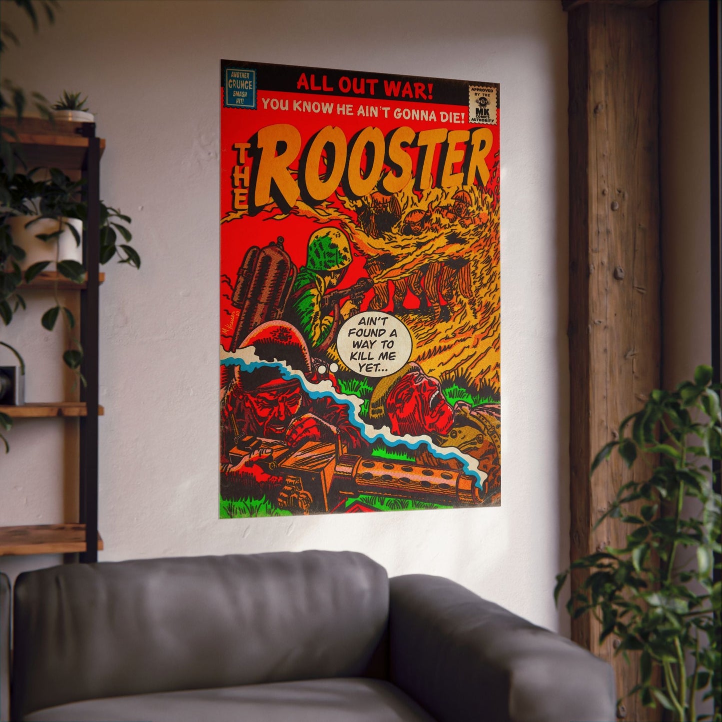 Rooster - Matte Vertical Posters