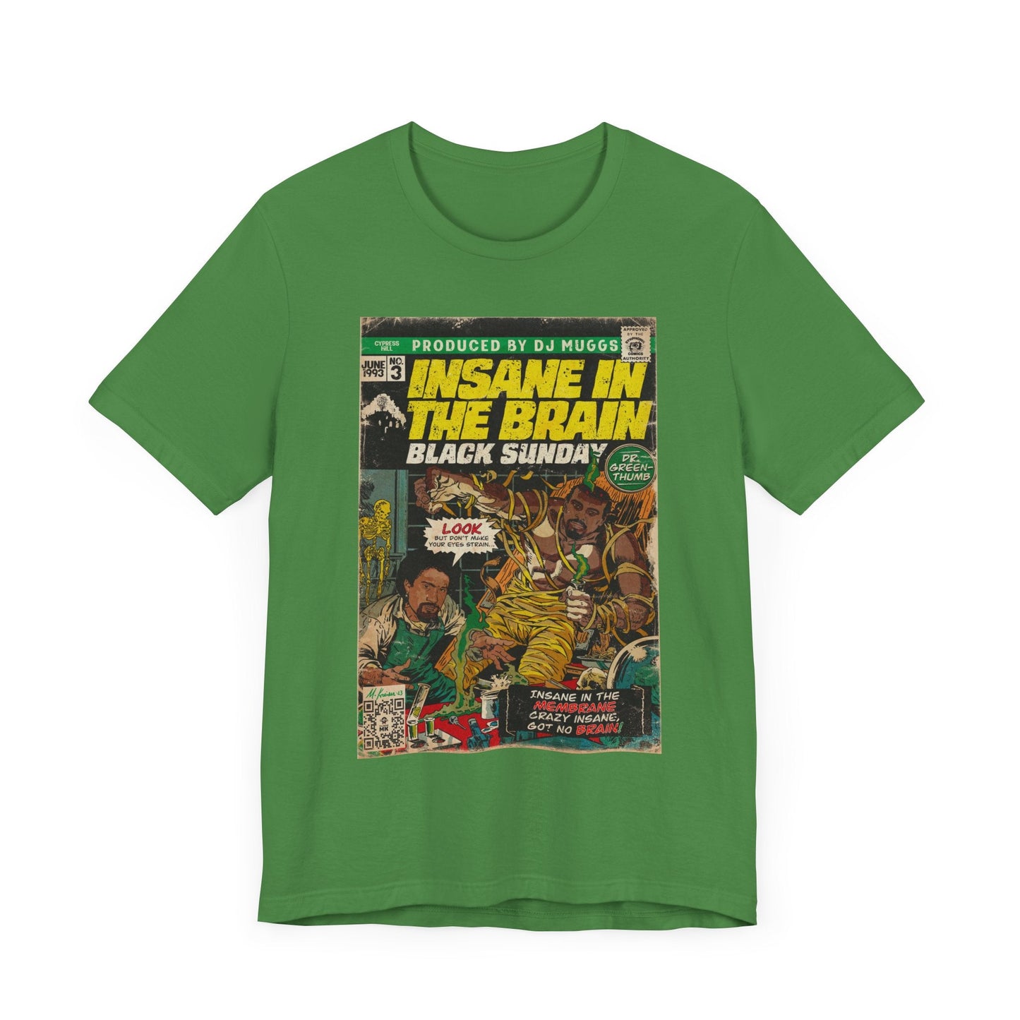 Cypress Hill - Insane In The Brain - Unisex Jersey Short Sleeve Tee