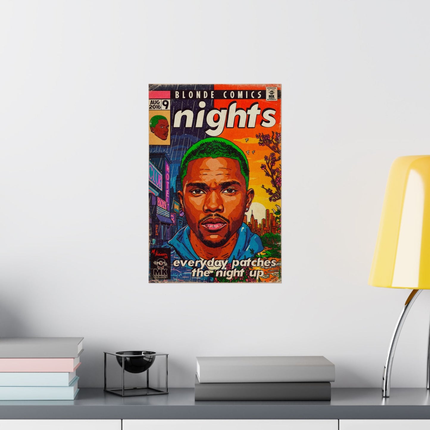 Nights - Matte Vertical Posters