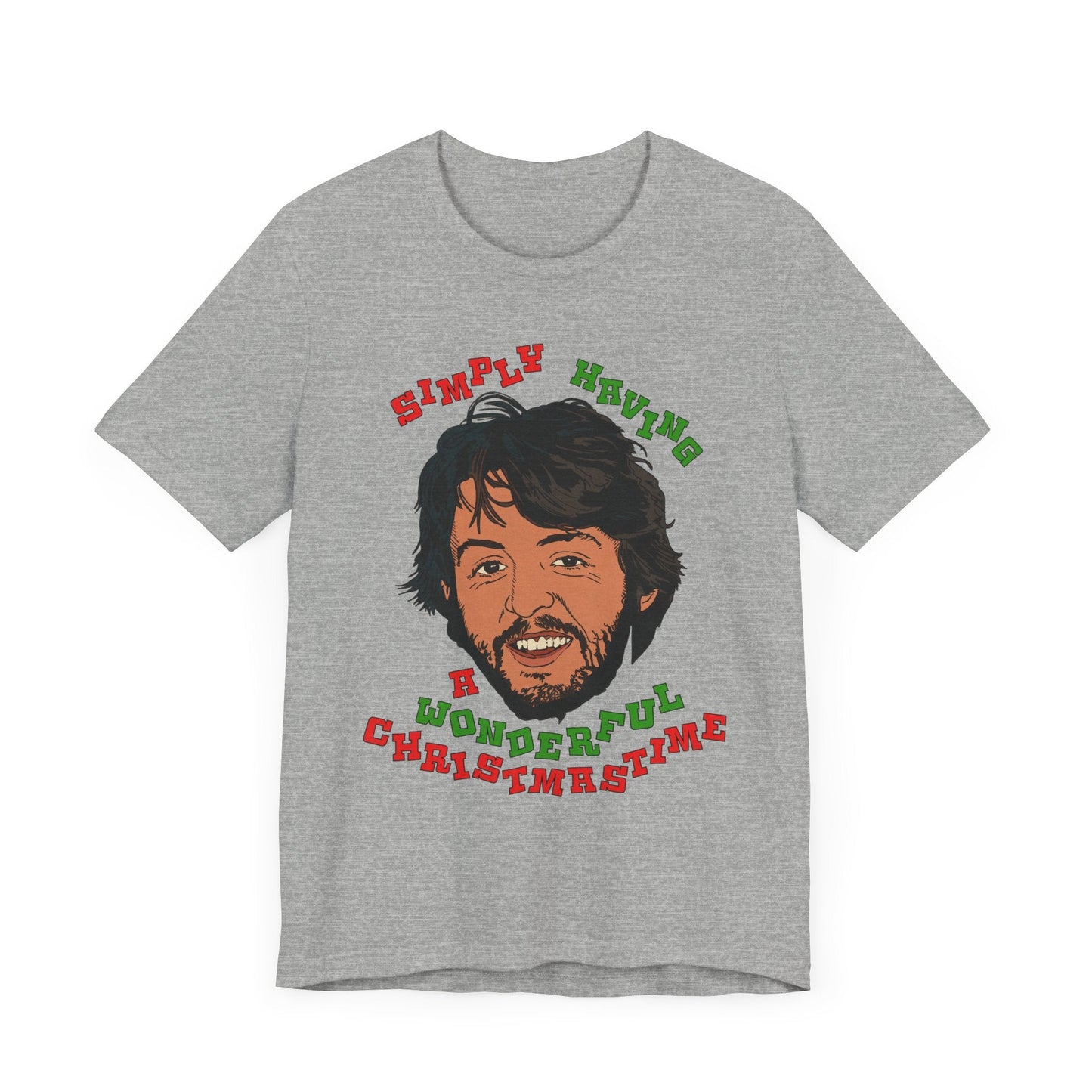 Paul McCartney - Wonderful Christmastime - Unisex Jersey Short Sleeve Tee