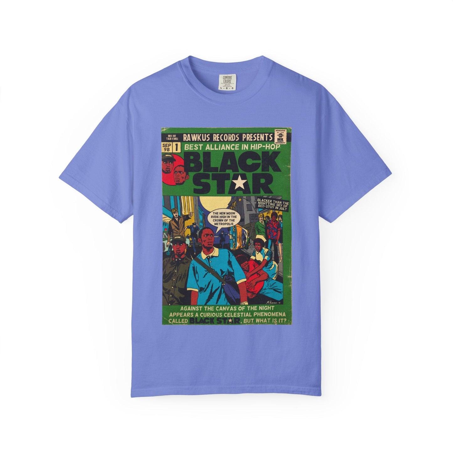 Black Star - Unisex Comfort Colors T-shirt