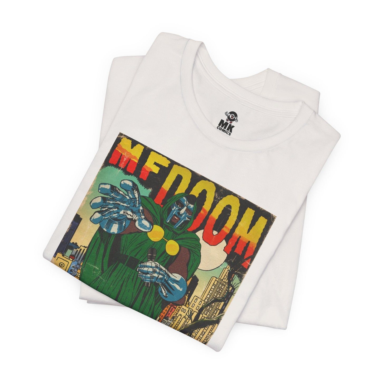 MF DOOM - Comic Book Art - Unisex Jersey T-Shirt