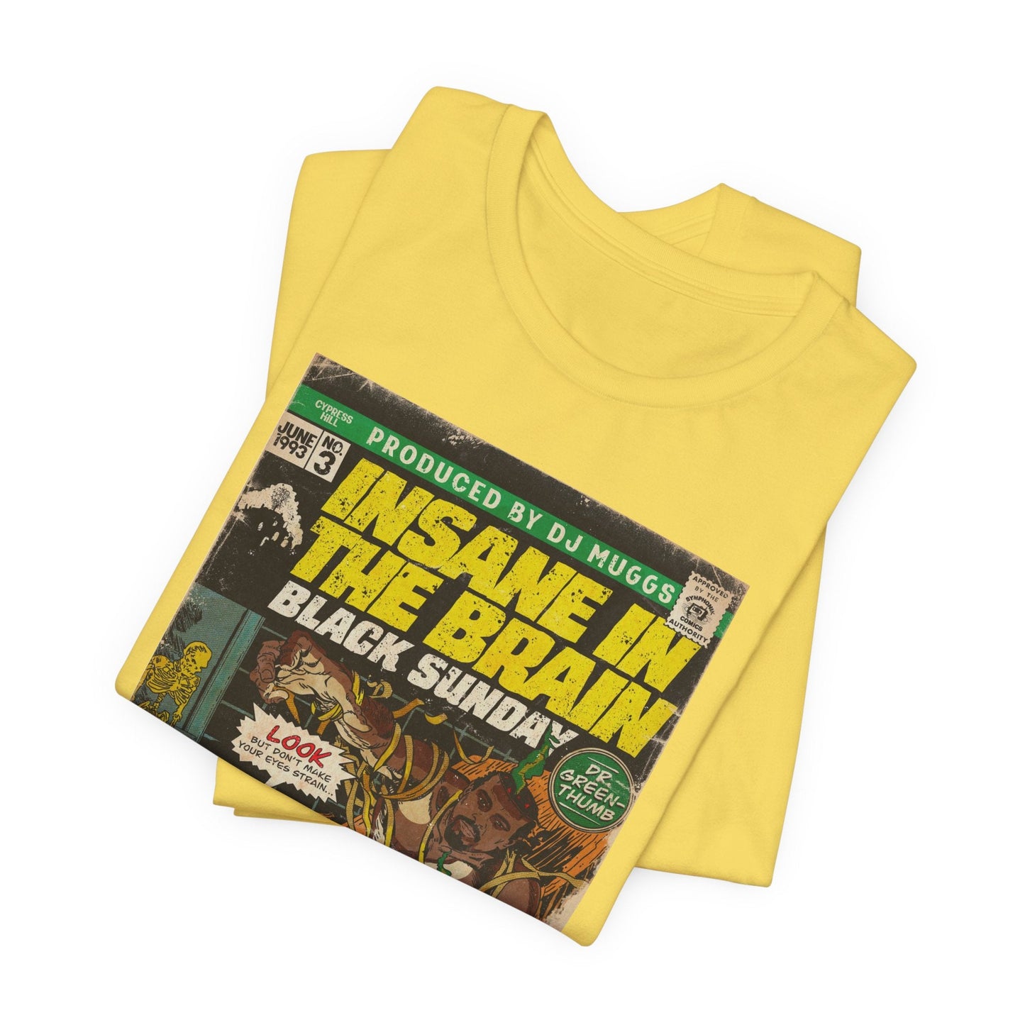 Cypress Hill - Insane In The Brain - Unisex Jersey Short Sleeve Tee