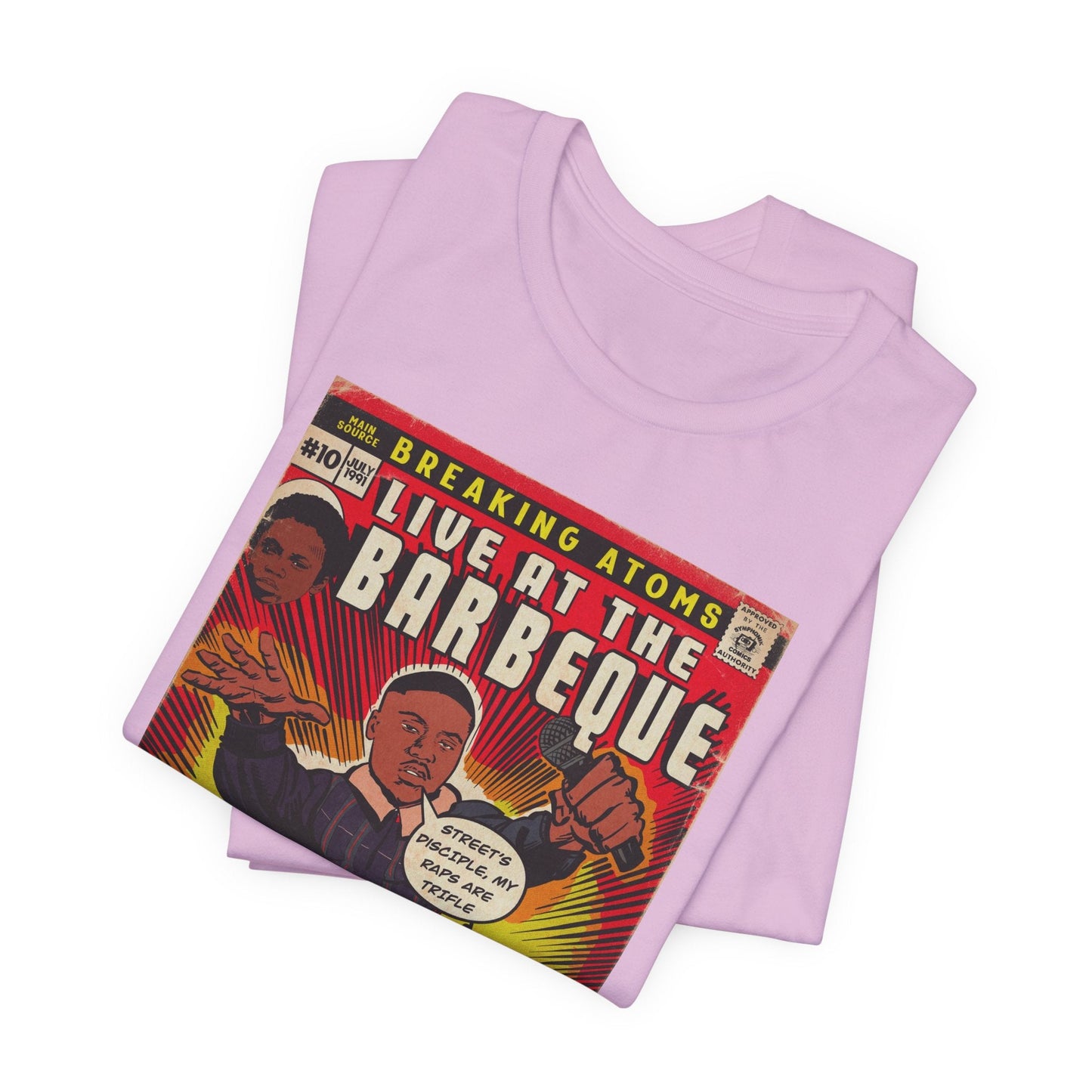 Main Source & Nas - Live at the Barbeque - Unisex Jersey Short Sleeve Tee