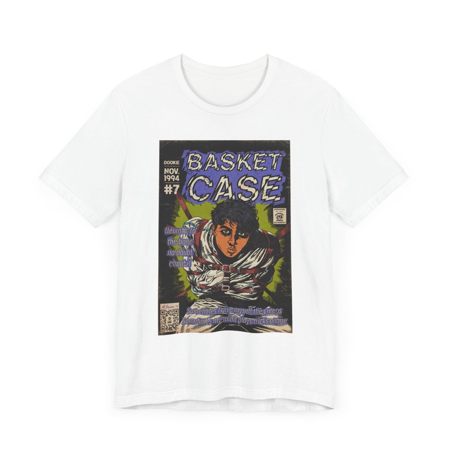 Green Day - Basket Case - Unisex Jersey Short Sleeve Tee