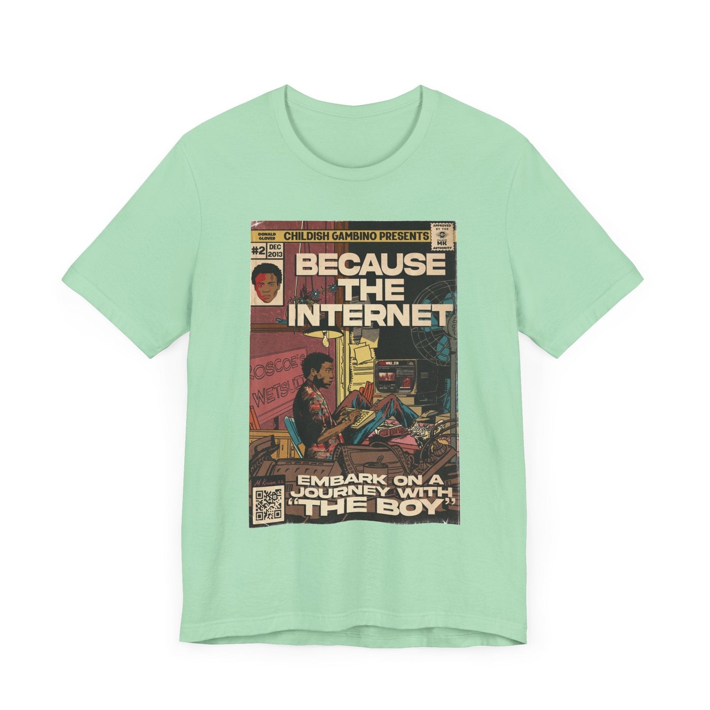 Childish Gambino- Because The Internet - Unisex Jersey Short Sleeve Tee