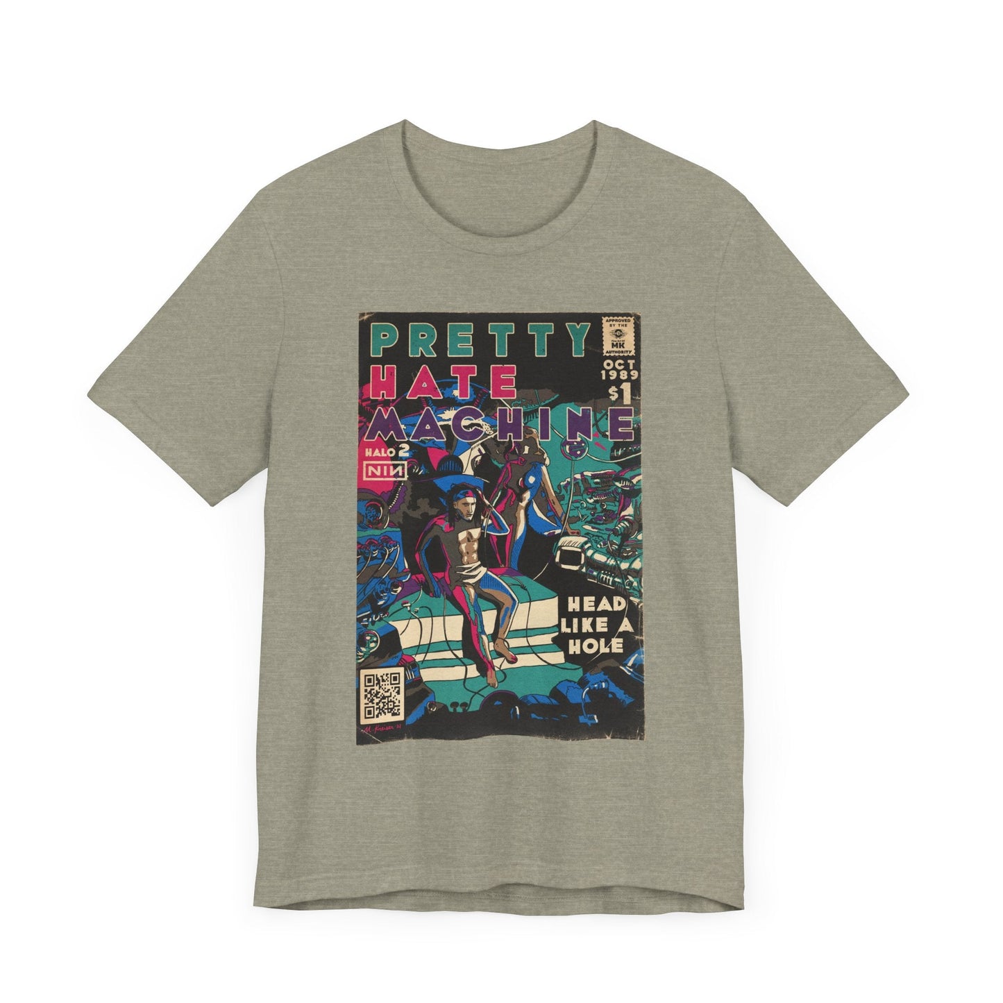 NIN- Pretty Hate Machine - Unisex Jersey Short Sleeve Tee