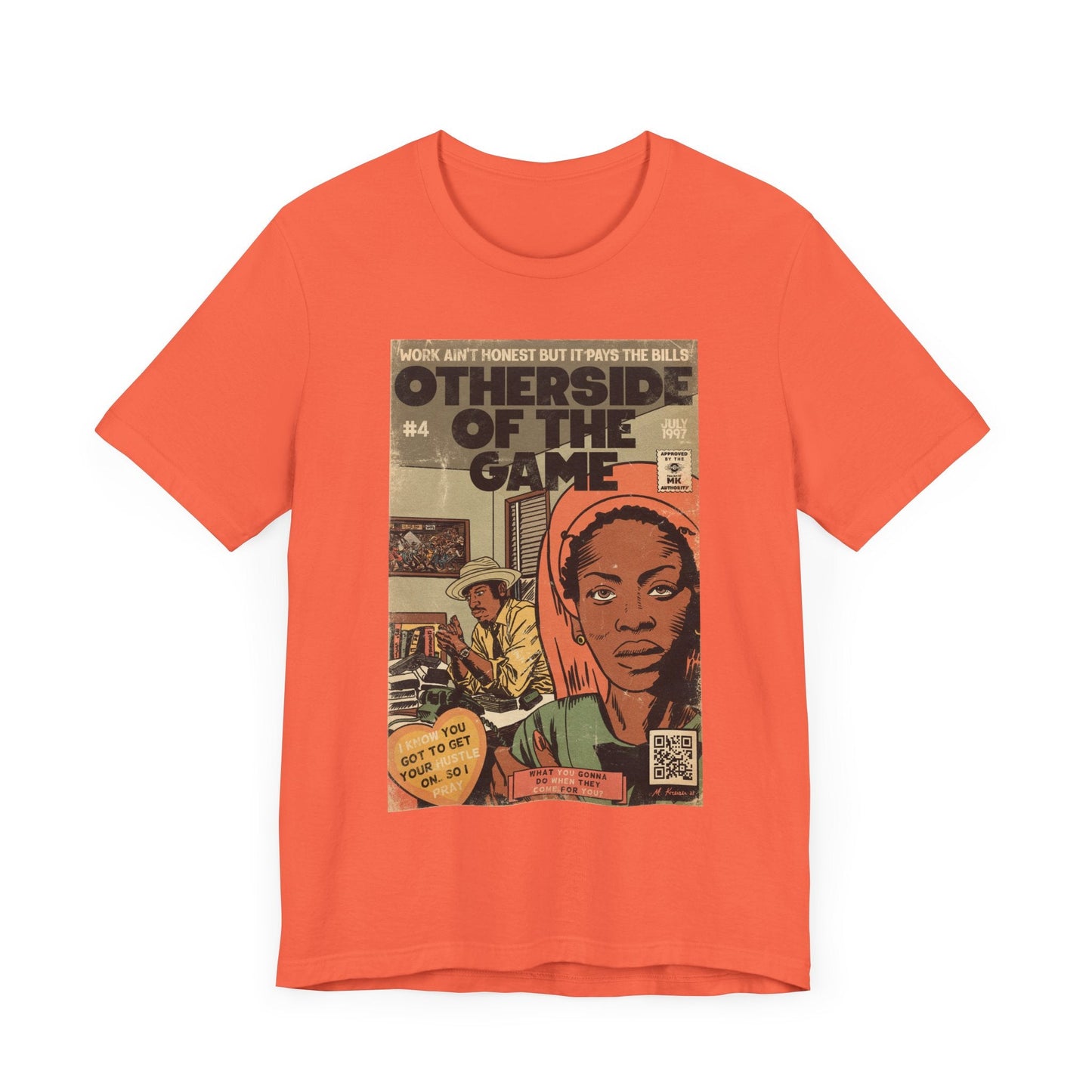 Erykah Badu - Otherside Of The Game - Unisex Jersey Short Sleeve Tee