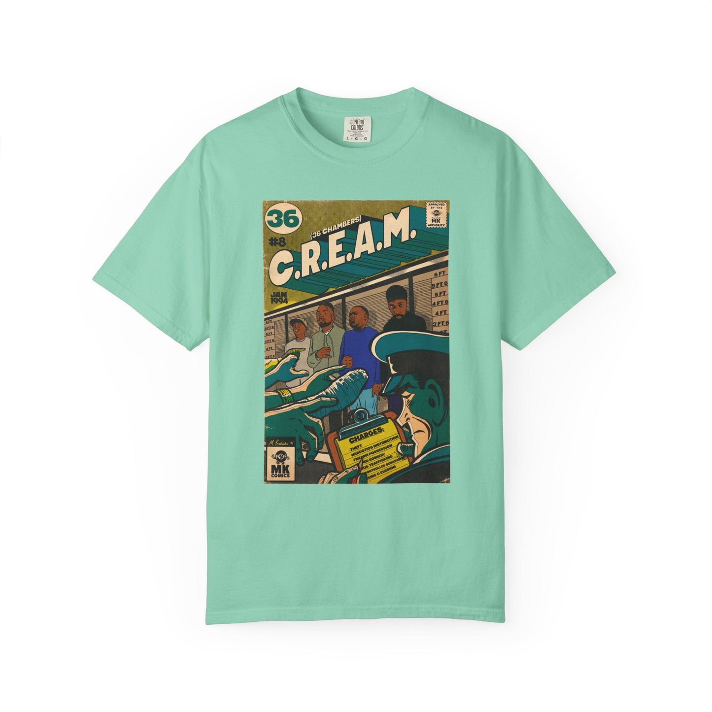 C.R.E.A.M - Unisex Comfort Colors T-shirt