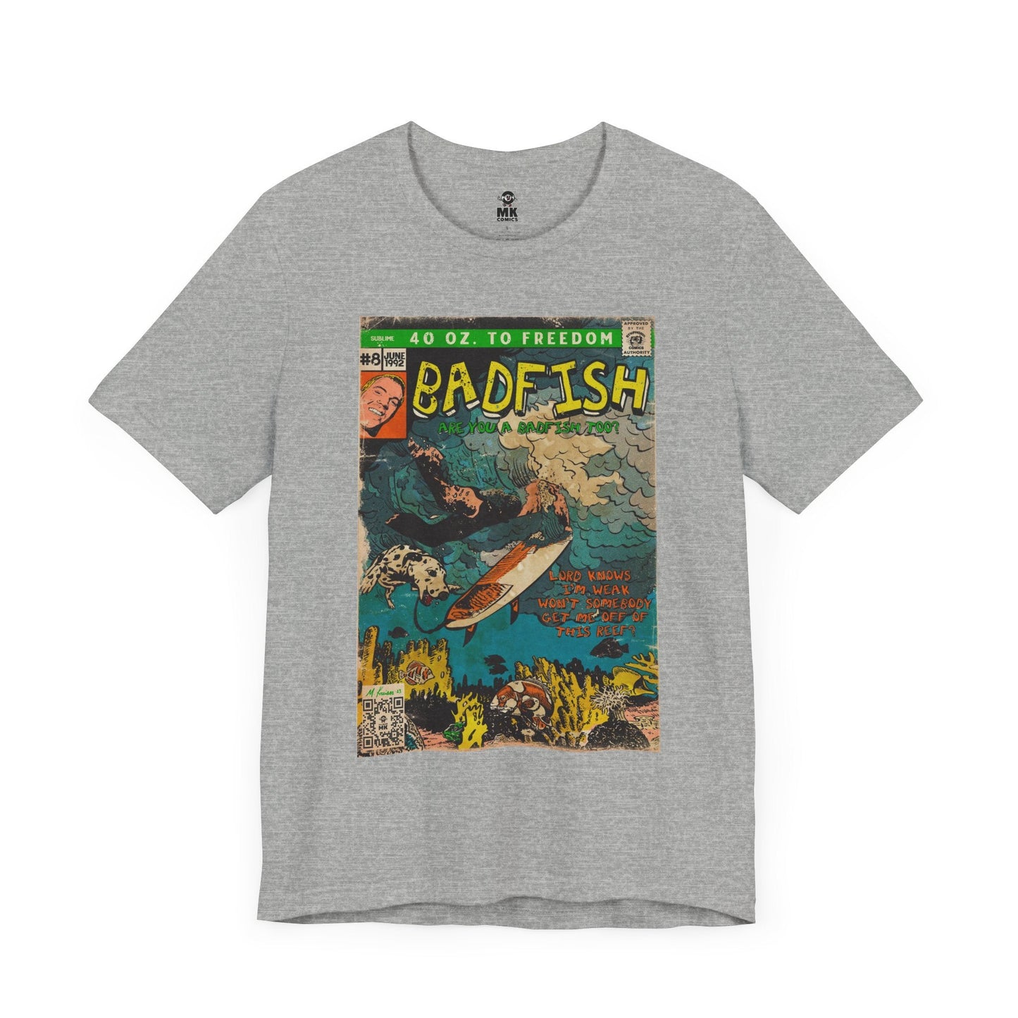 Sublime - Badfish -  Unisex Jersey Short Sleeve Tee