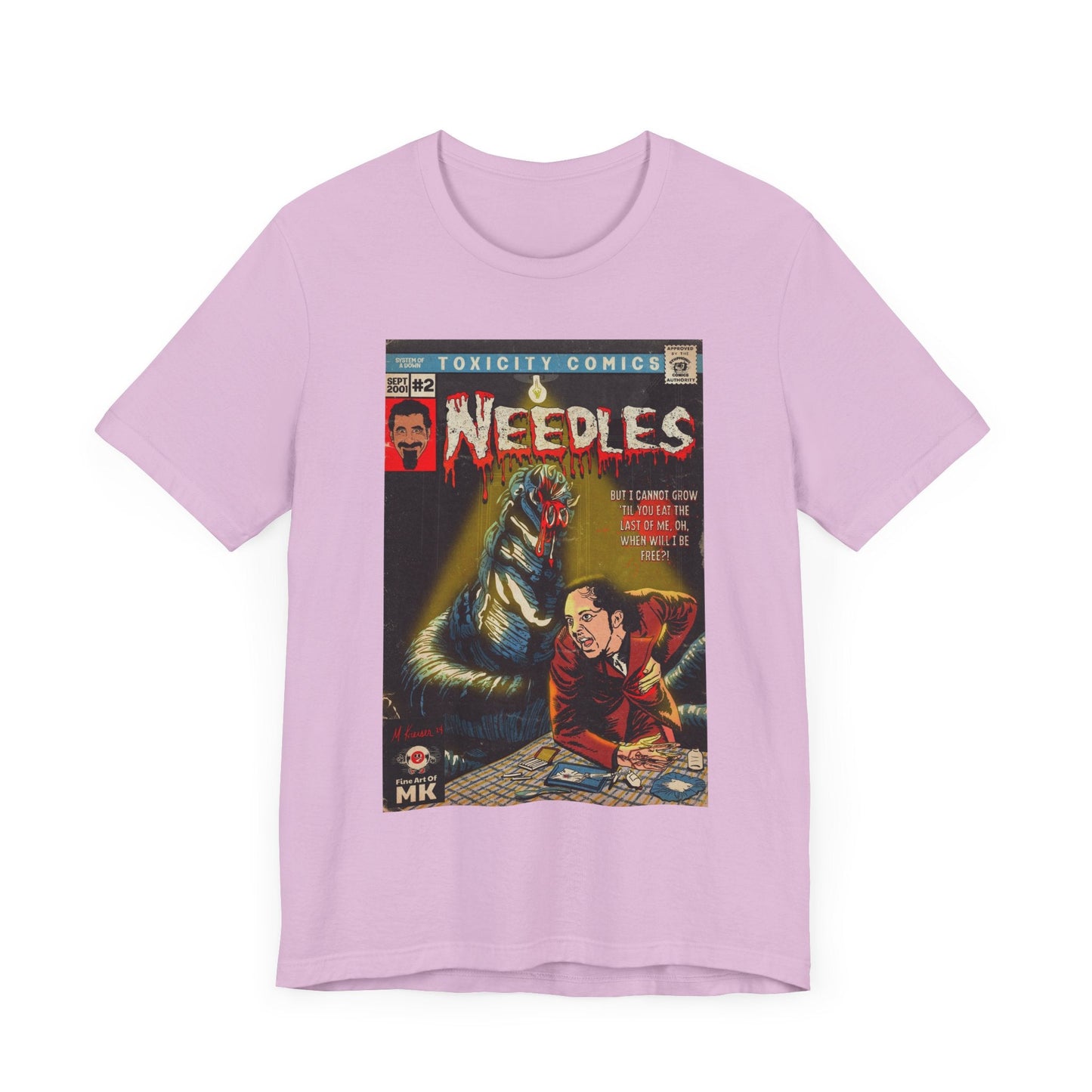 System of a Down - Needles - Unisex Jersey Short Sleeve Tee