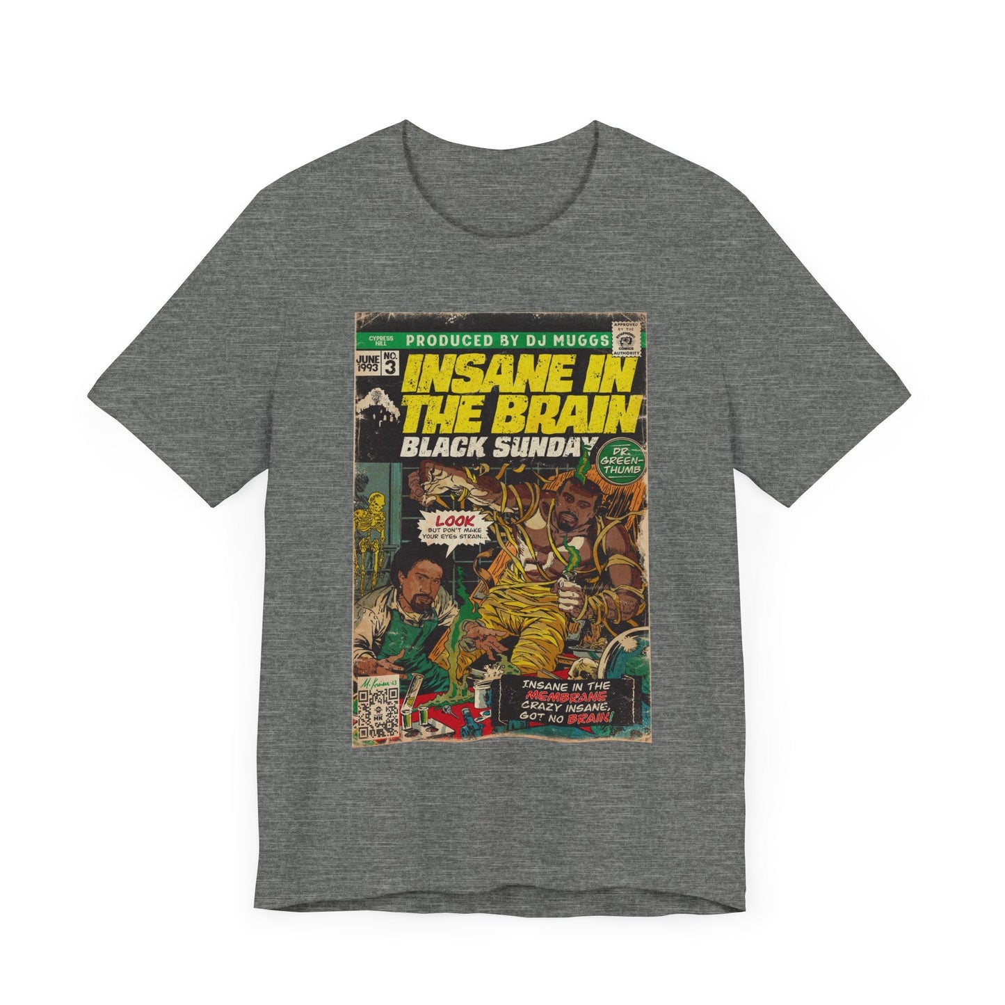 Cypress Hill - Insane In The Brain - Unisex Jersey Short Sleeve Tee