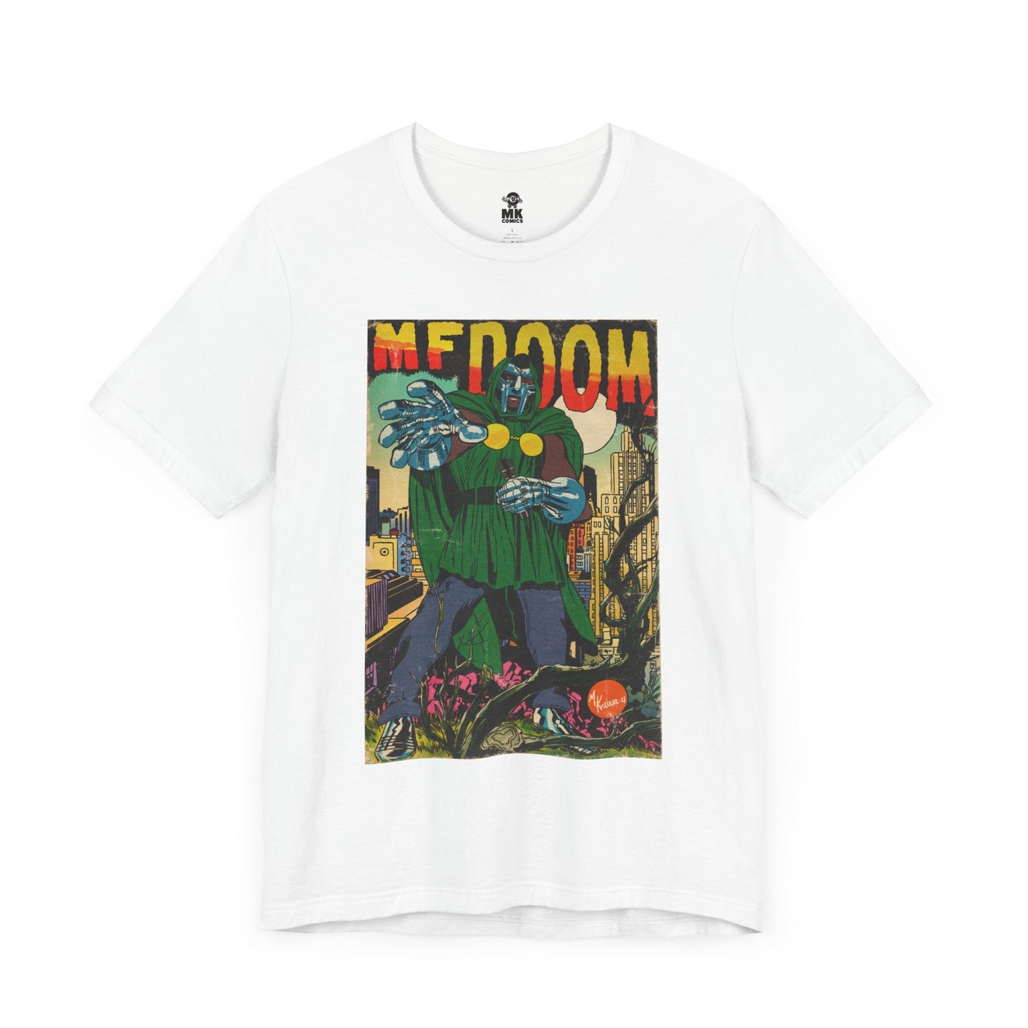 MF DOOM - Comic Book Art - Unisex Jersey T-Shirt