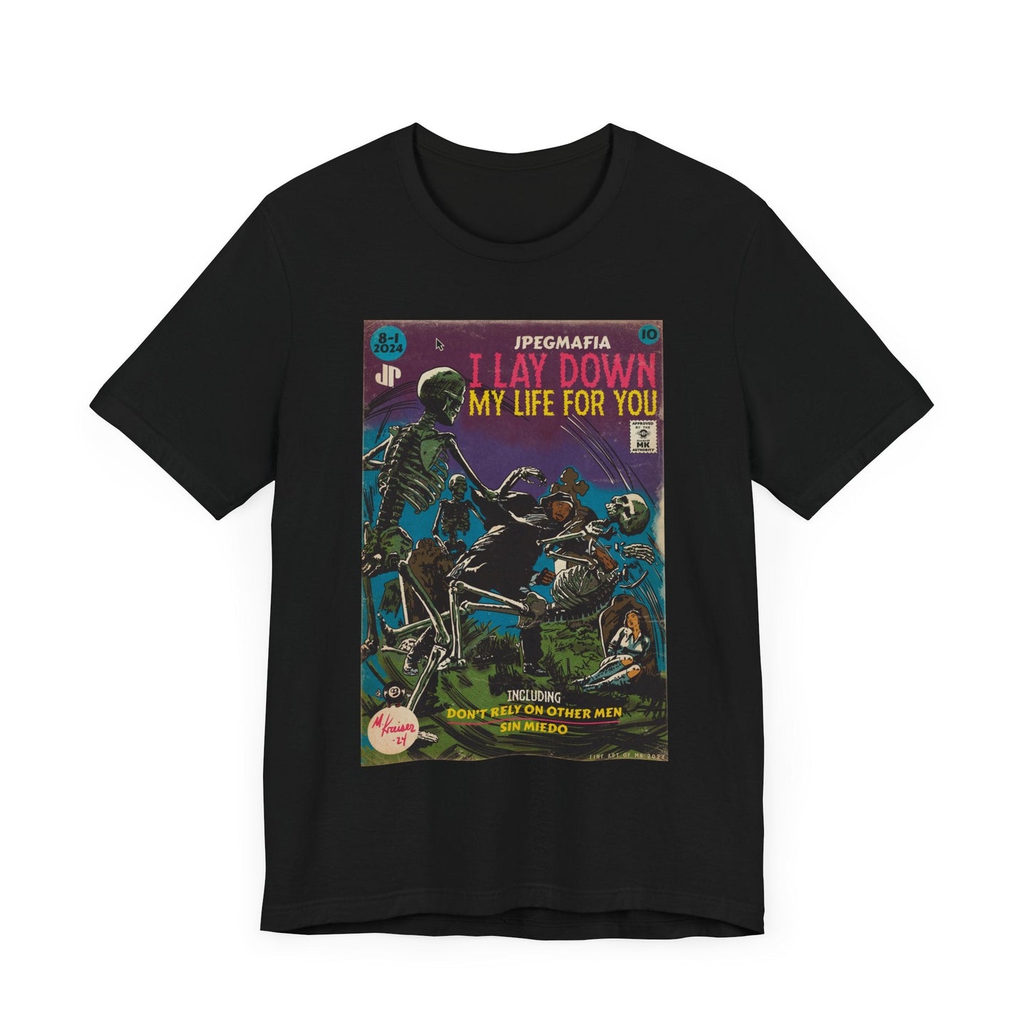 Jpegmafia - I Lay Down My Life Dor You - Unisex Jersey Short Sleeve Tee