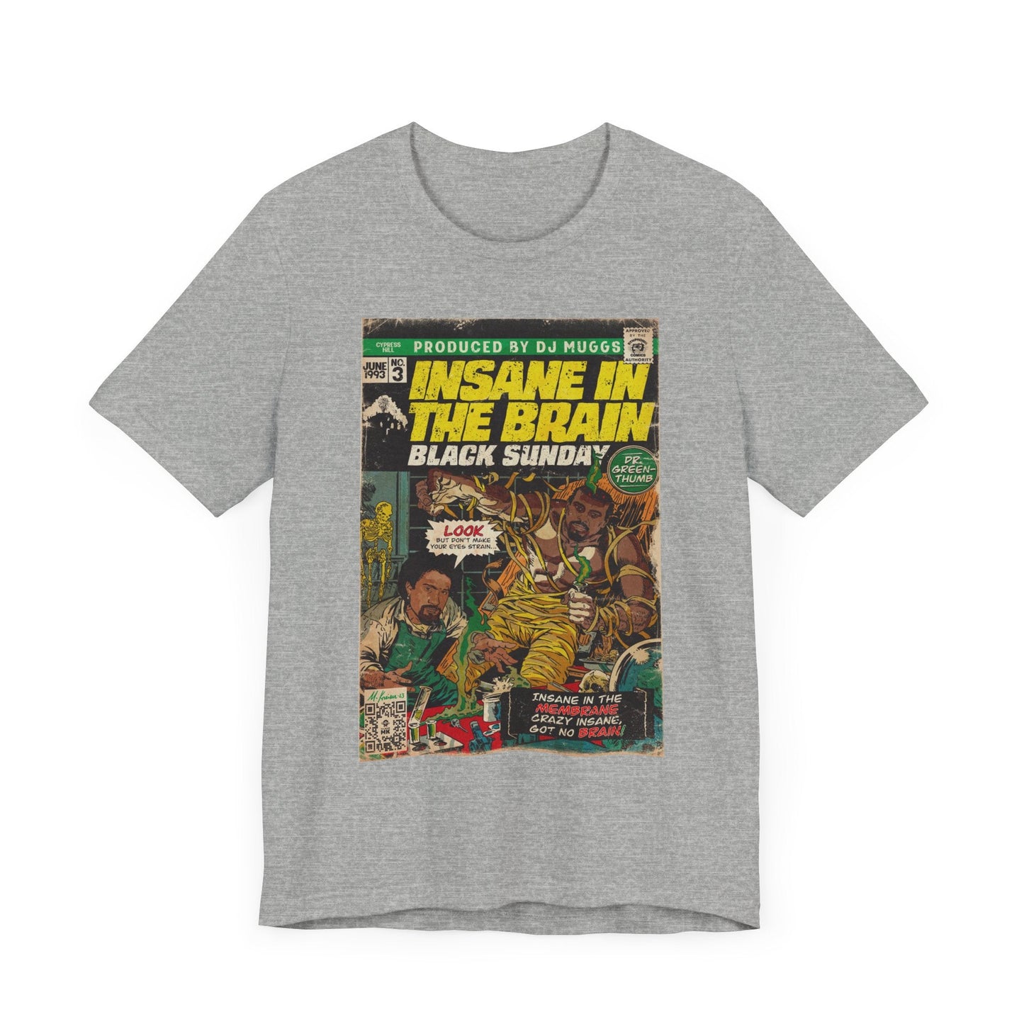 Cypress Hill - Insane In The Brain - Unisex Jersey Short Sleeve Tee