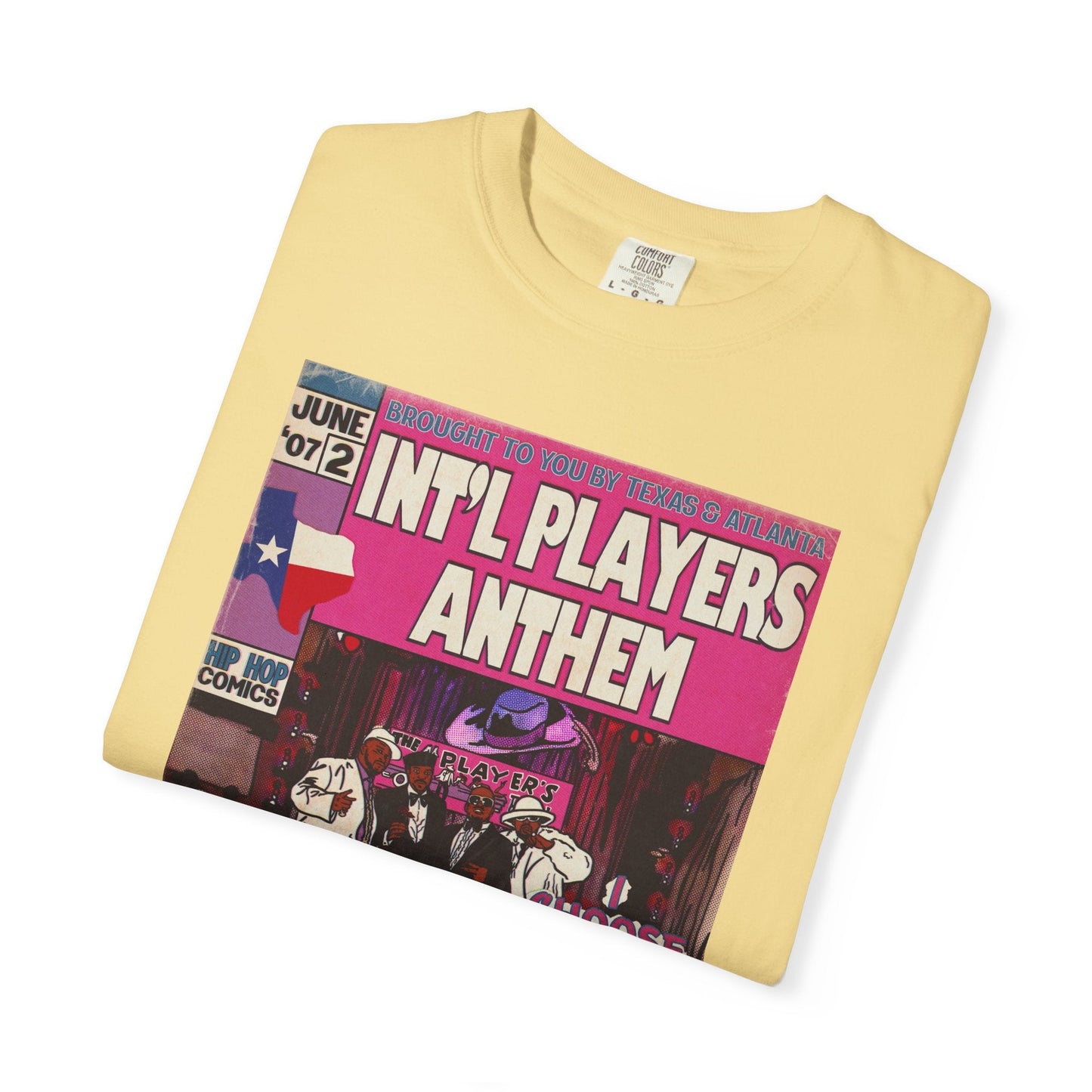Int’l Players Anthem - Unisex Comfort Colors T-shirt