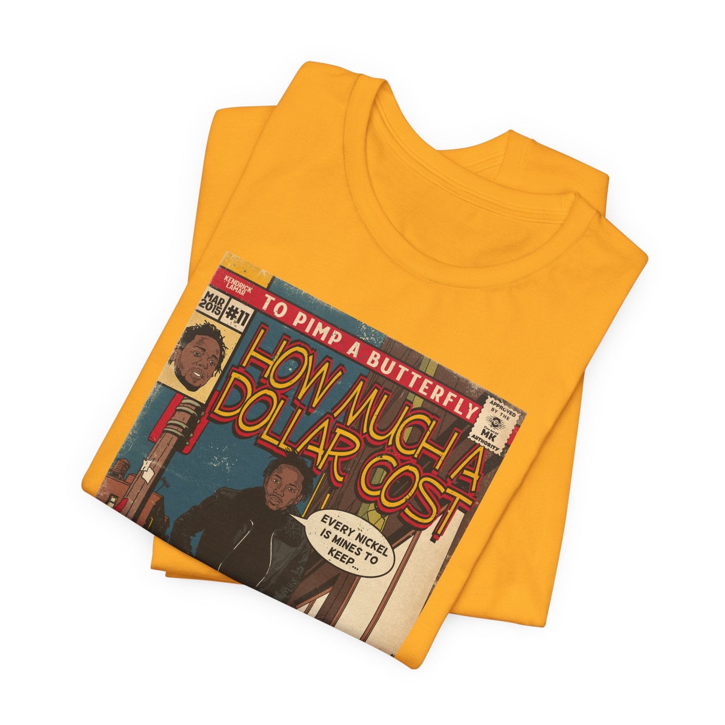 Kendrick Lamar - How Much A Dollar Cost - Unisex Jersey Short Sleeve Tee