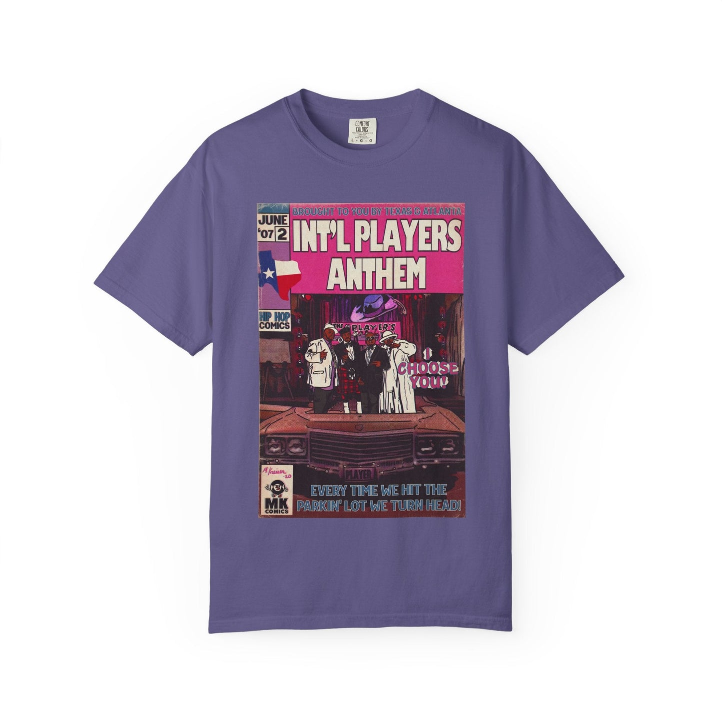 Int’l Players Anthem - Unisex Comfort Colors T-shirt