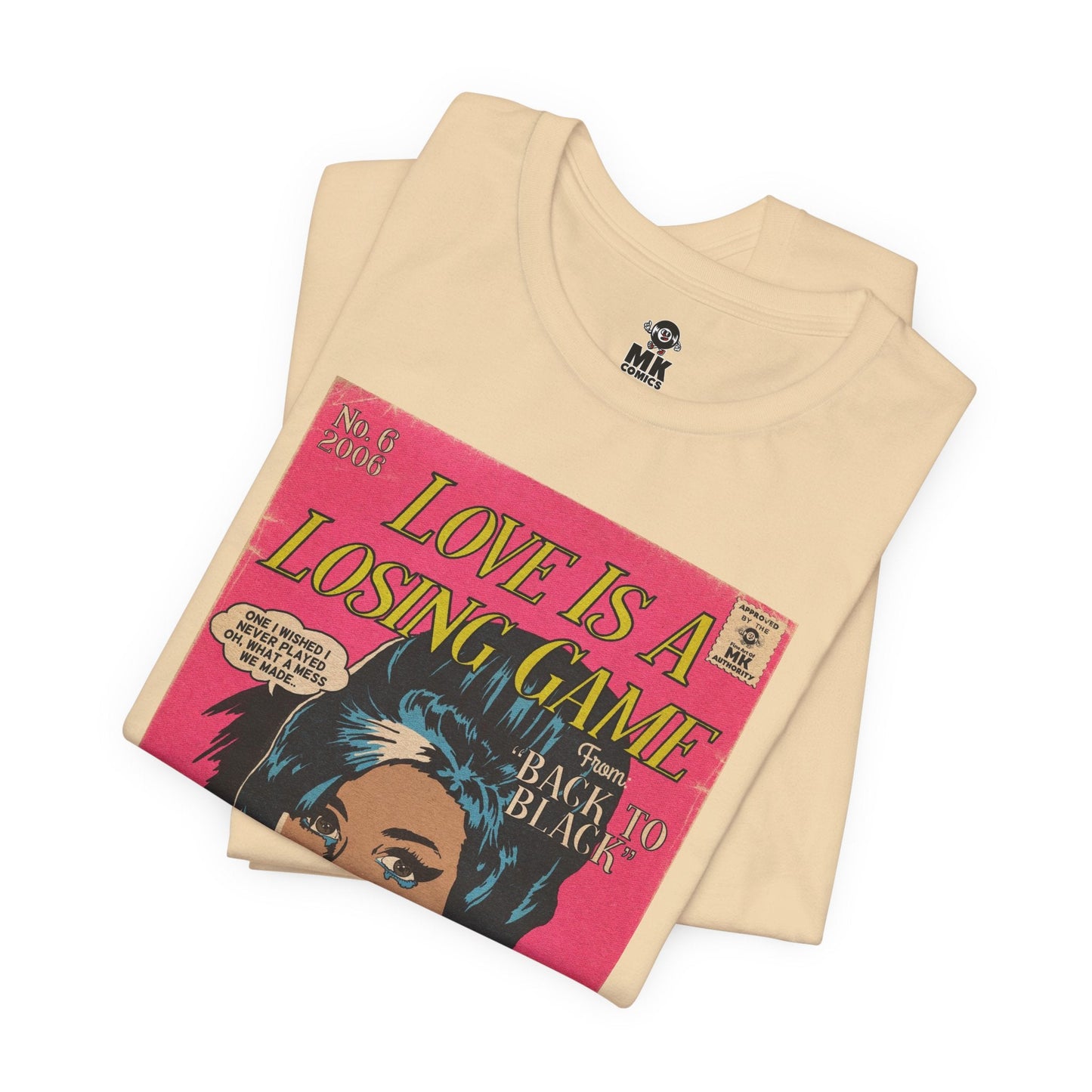 Amy Winehouse - Love Is A Losing Game - Unisex Jersey Short Sleeve Tee