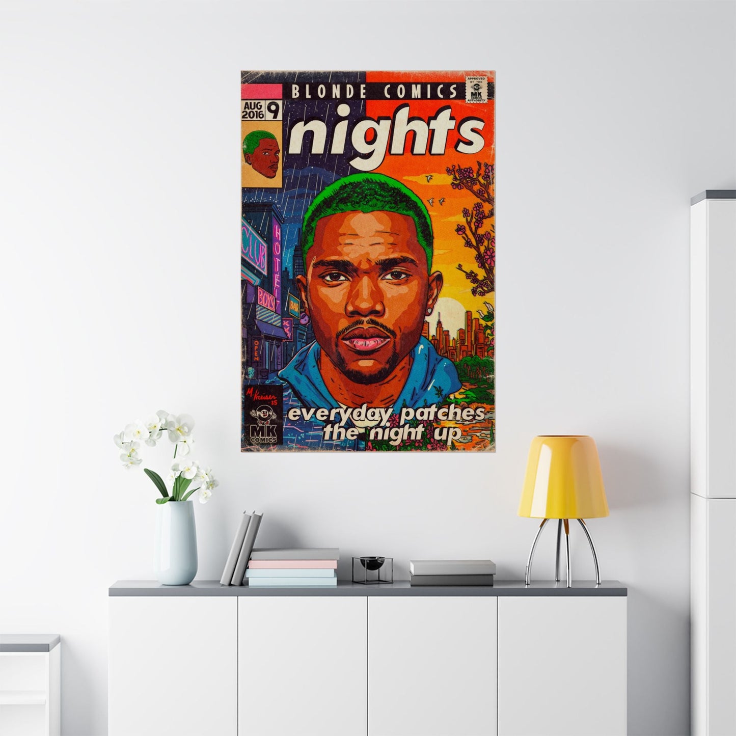Nights - Matte Vertical Posters