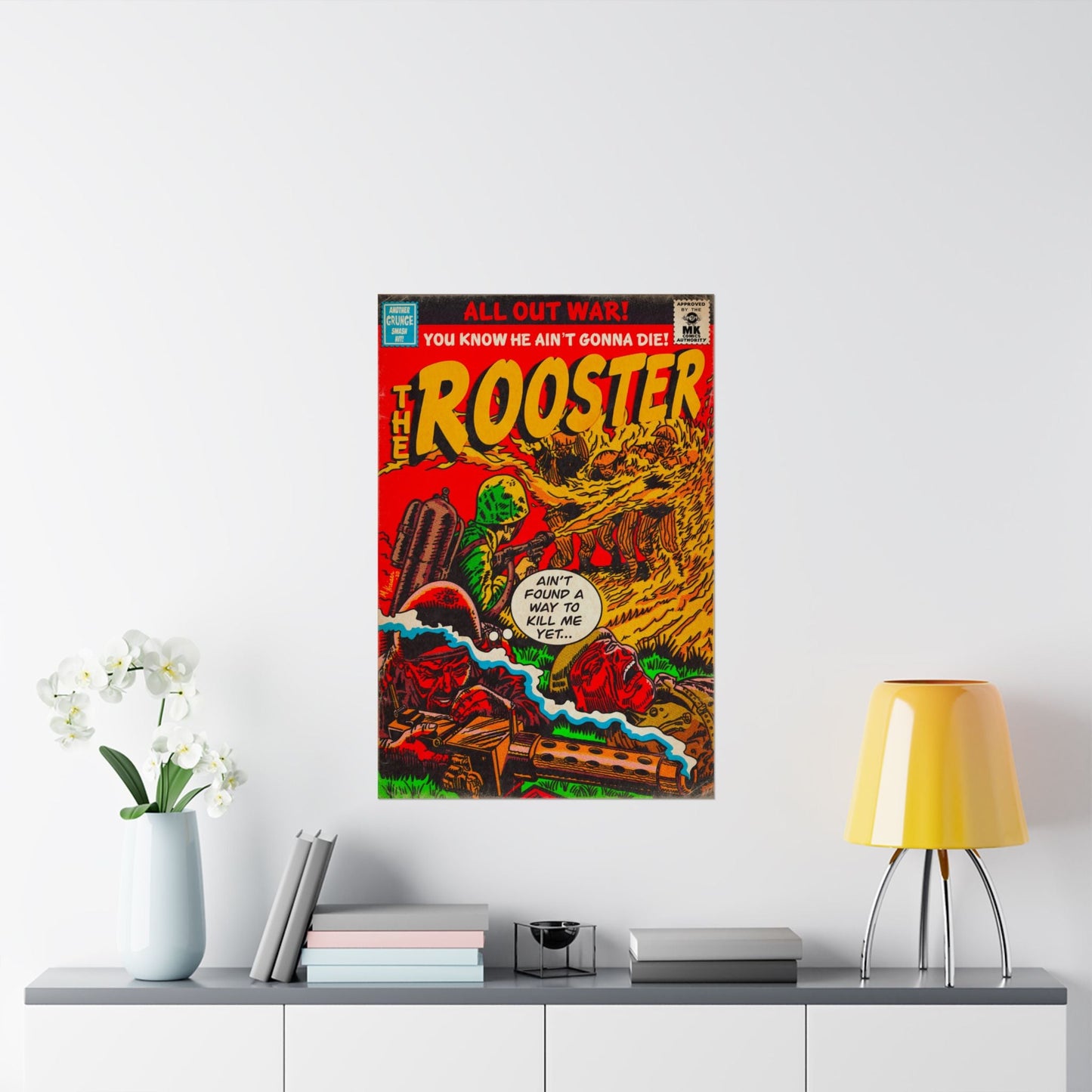 Rooster - Matte Vertical Posters