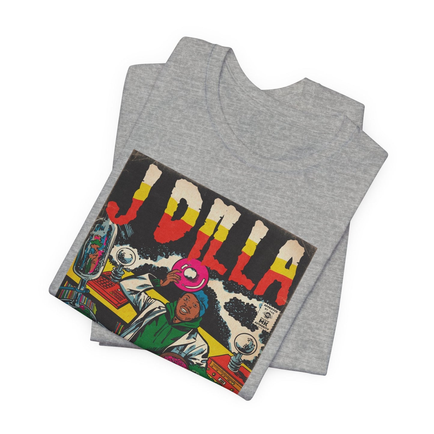 J Dilla - Comic Book Art - Unisex Jersey Short Sleeve Tee