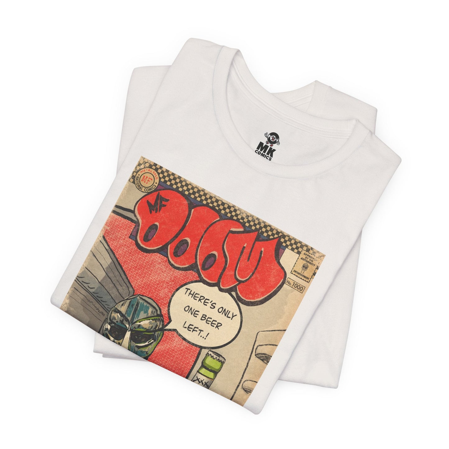 MF DOOM - One Beer- Unisex Jersey T-Shirt