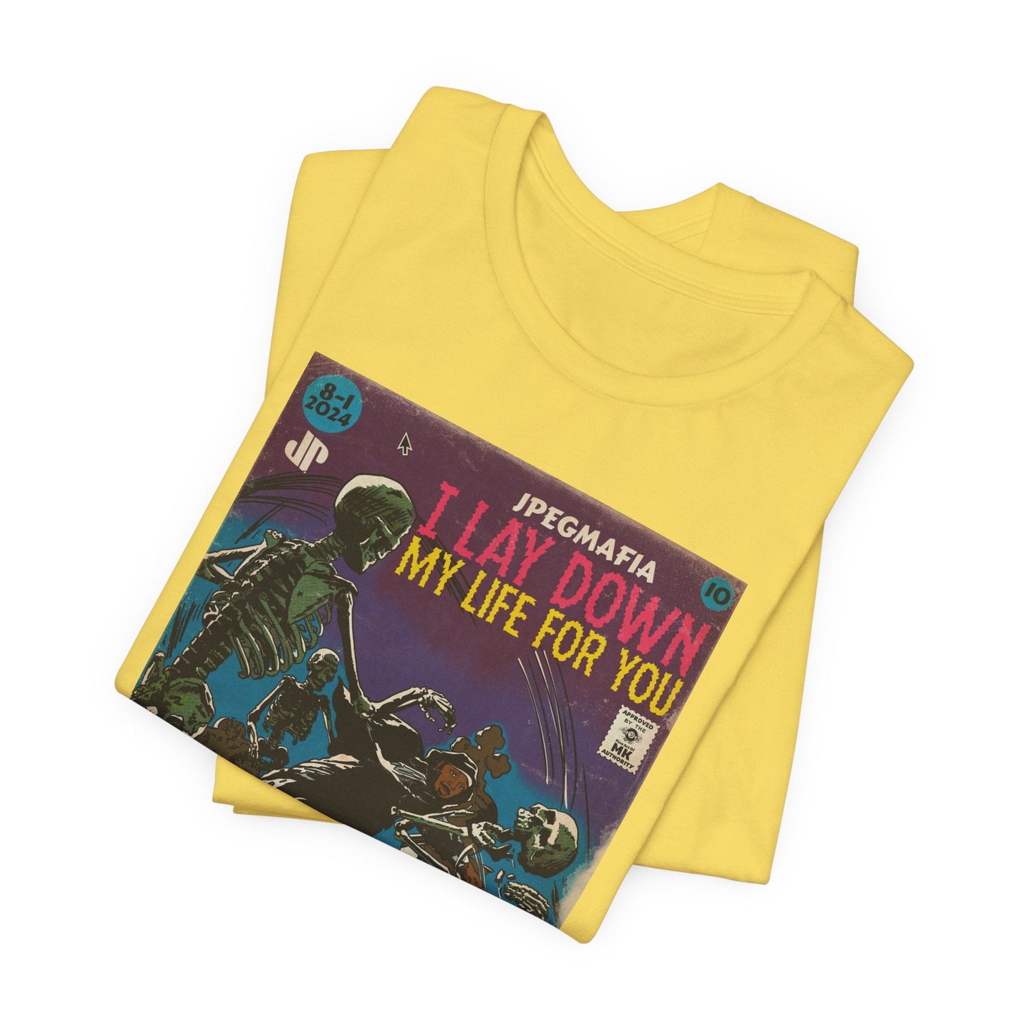 Jpegmafia - I Lay Down My Life Dor You - Unisex Jersey Short Sleeve Tee