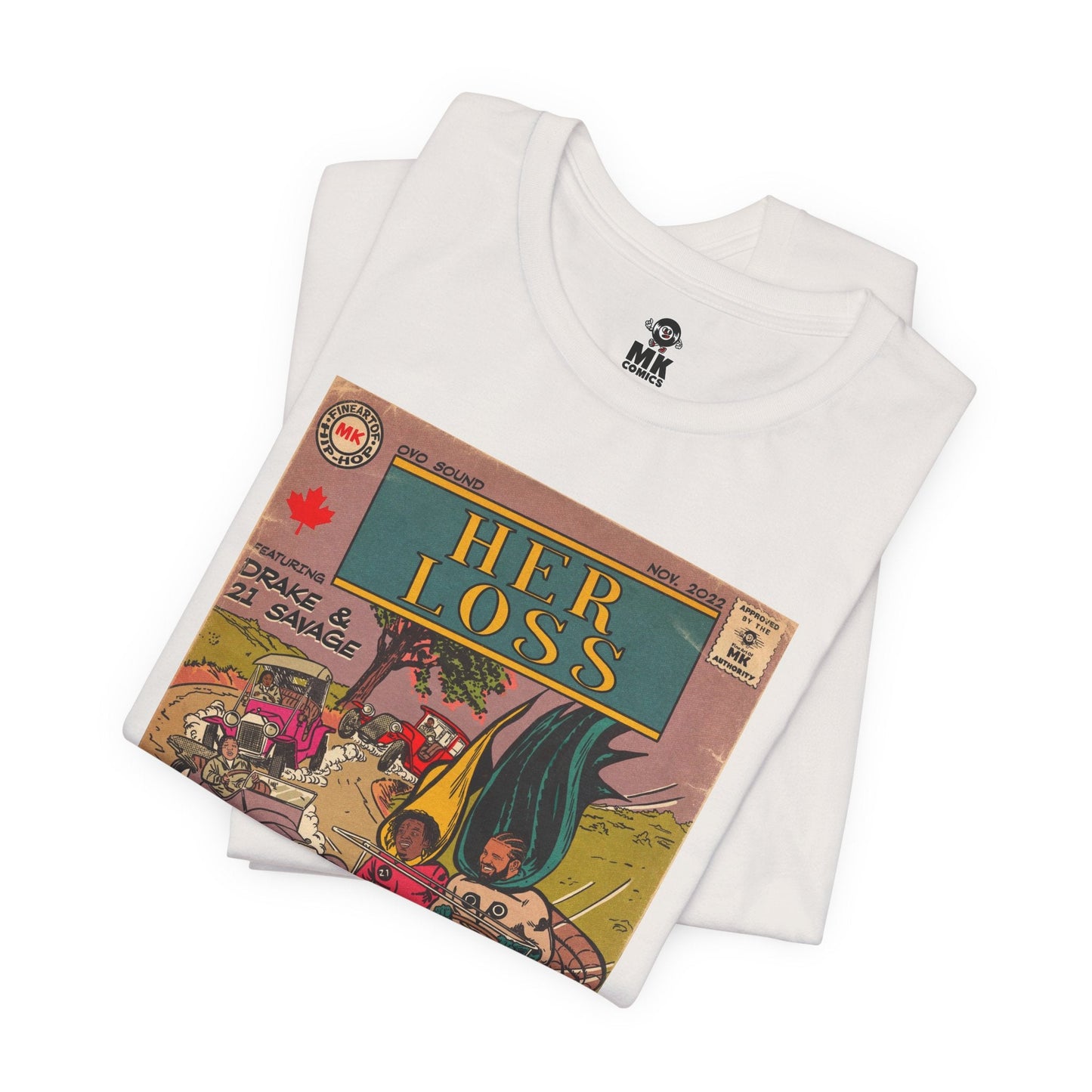 Drake & 21 Savage- Her Loss -  Unisex Jersey Short Sleeve Tee