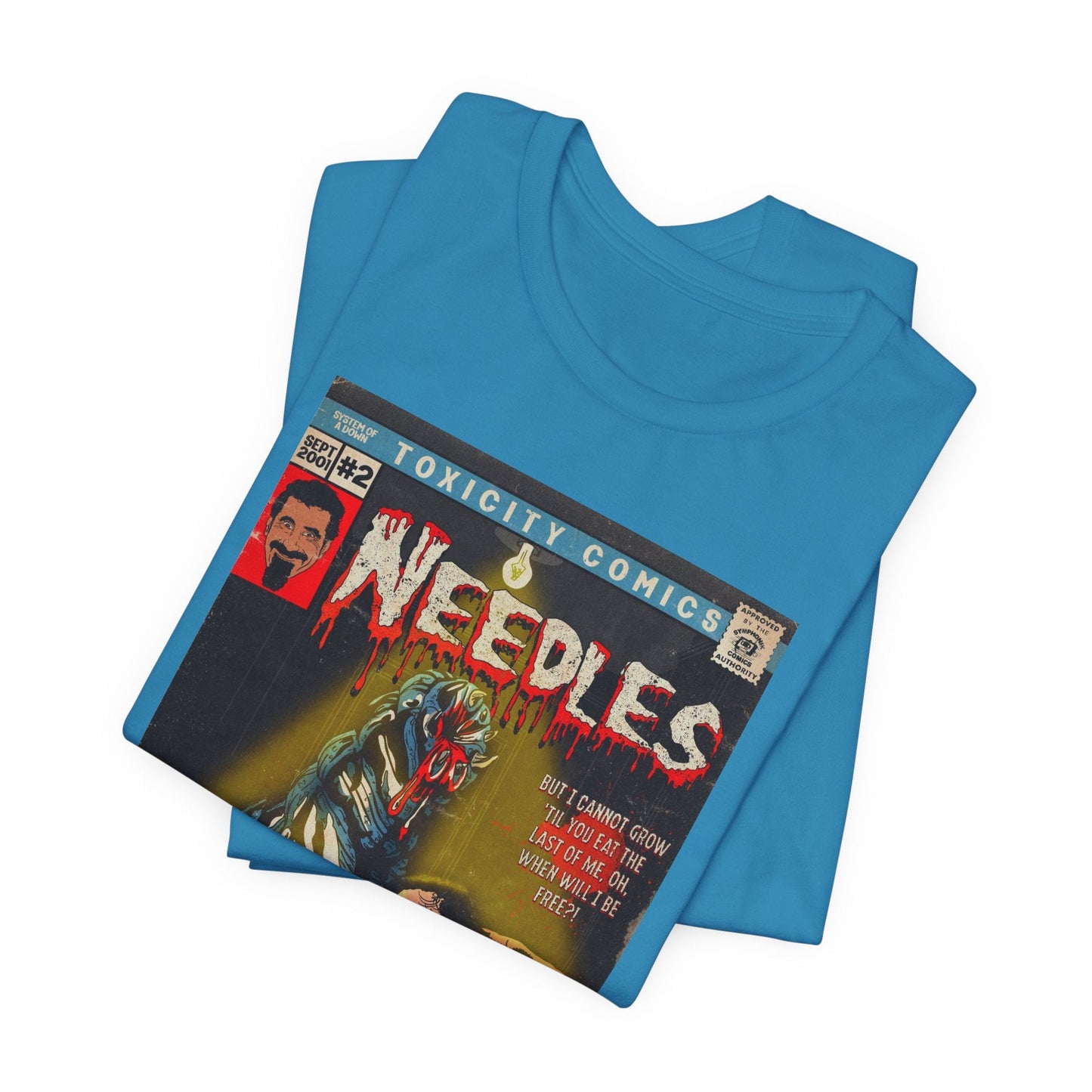System of a Down - Needles - Unisex Jersey Short Sleeve Tee