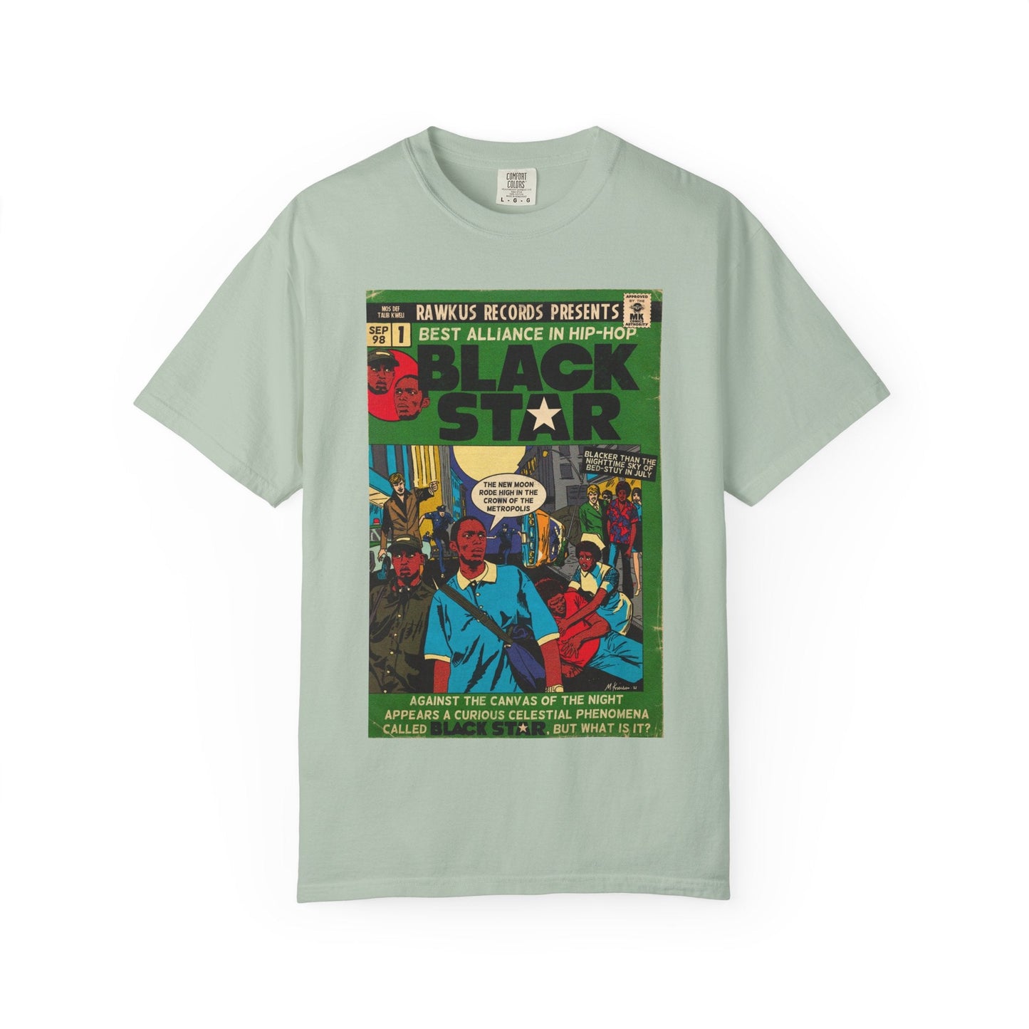 Black Star - Unisex Comfort Colors T-shirt