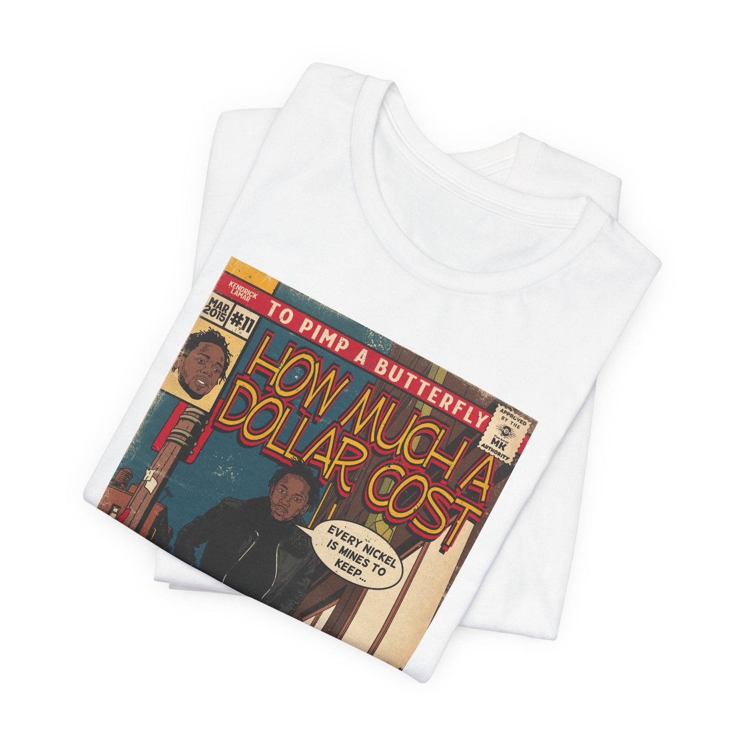 Kendrick Lamar - How Much A Dollar Cost - Unisex Jersey Short Sleeve Tee