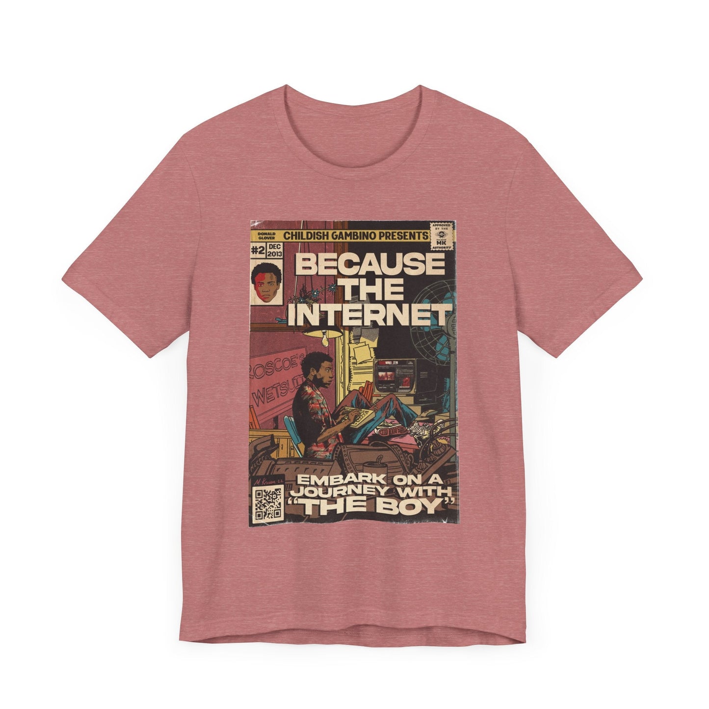 Childish Gambino- Because The Internet - Unisex Jersey Short Sleeve Tee