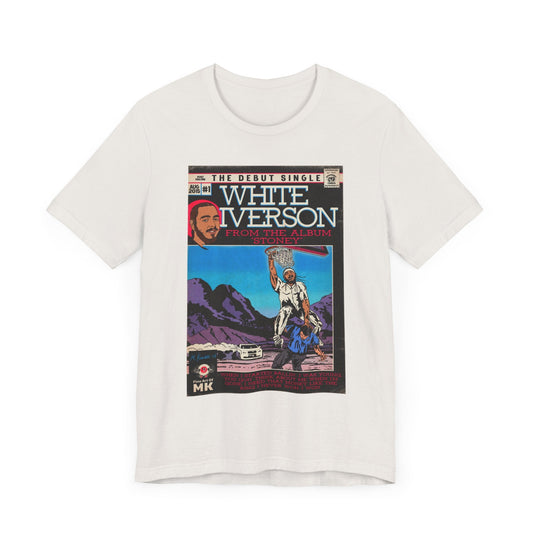 Post Malone - White Iverson -  Unisex Jersey Short Sleeve Tee