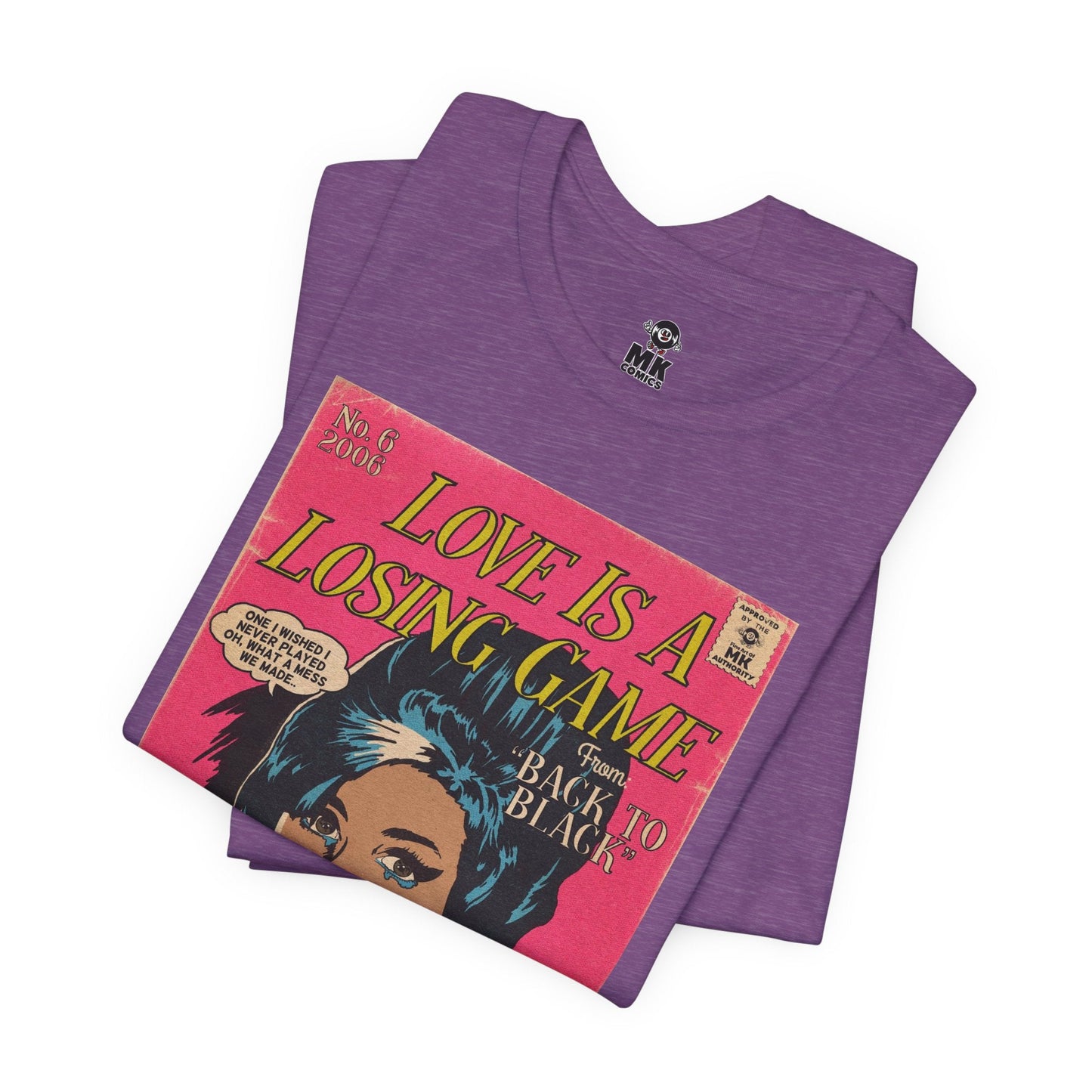 Amy Winehouse - Love Is A Losing Game - Unisex Jersey Short Sleeve Tee