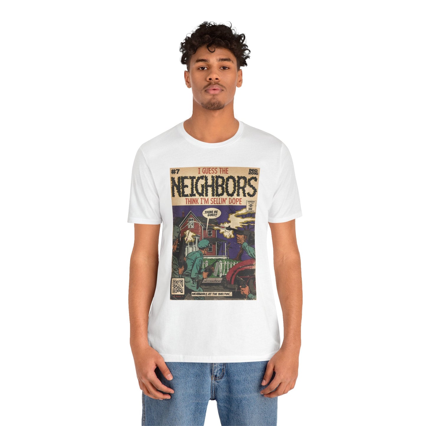 J. Cole - Neighbors - Unisex Jersey Short Sleeve Tee
