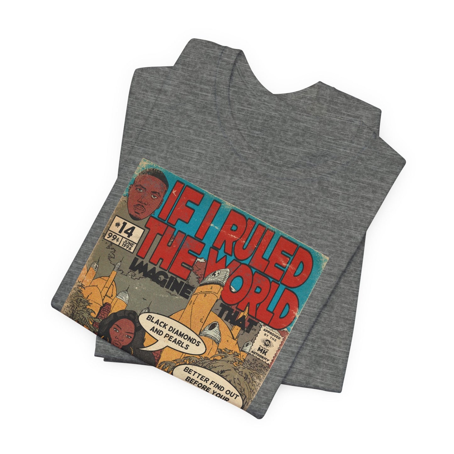Nas & Lauryn - If I Ruled The World - Unisex Jersey T-Shirt