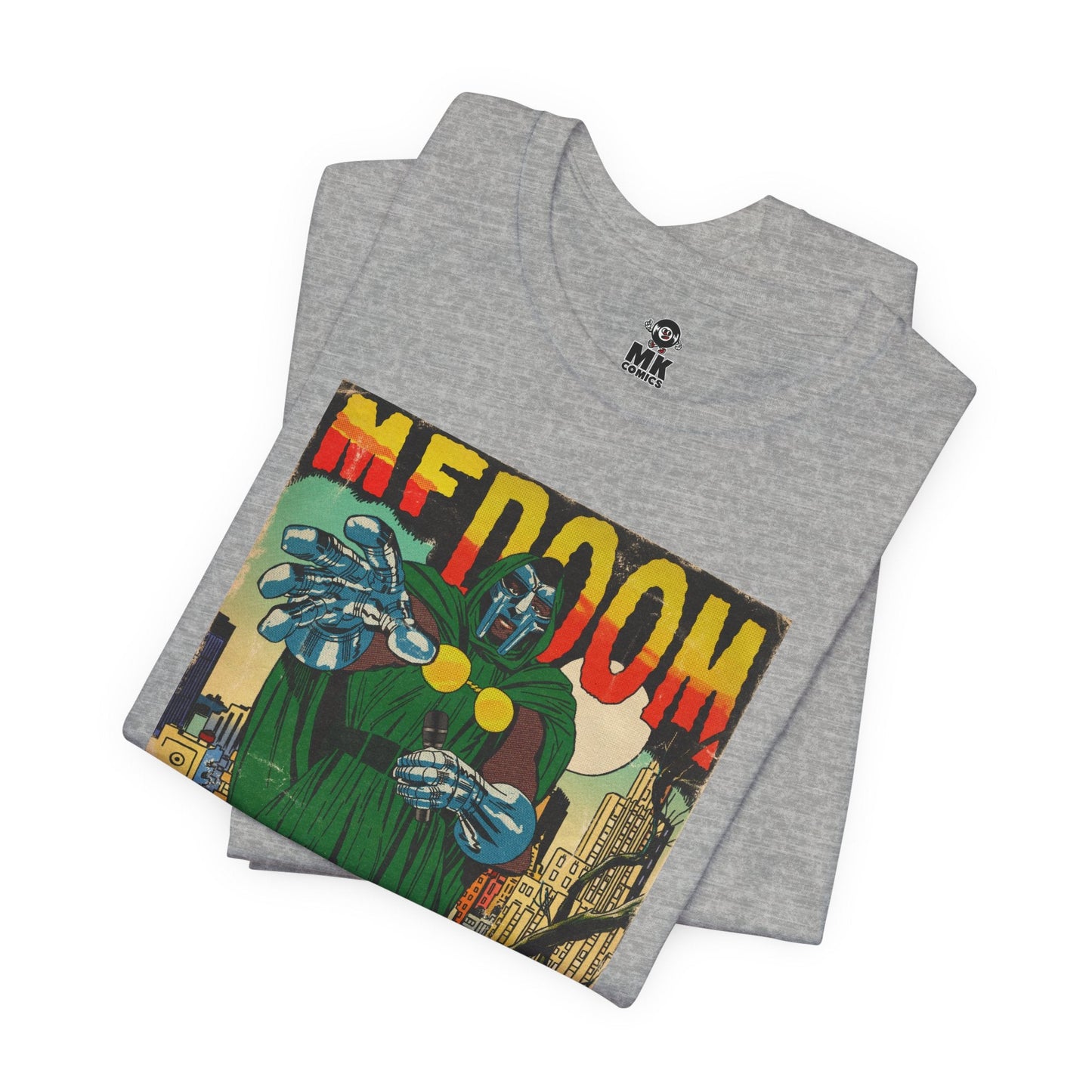MF DOOM - Comic Book Art - Unisex Jersey T-Shirt