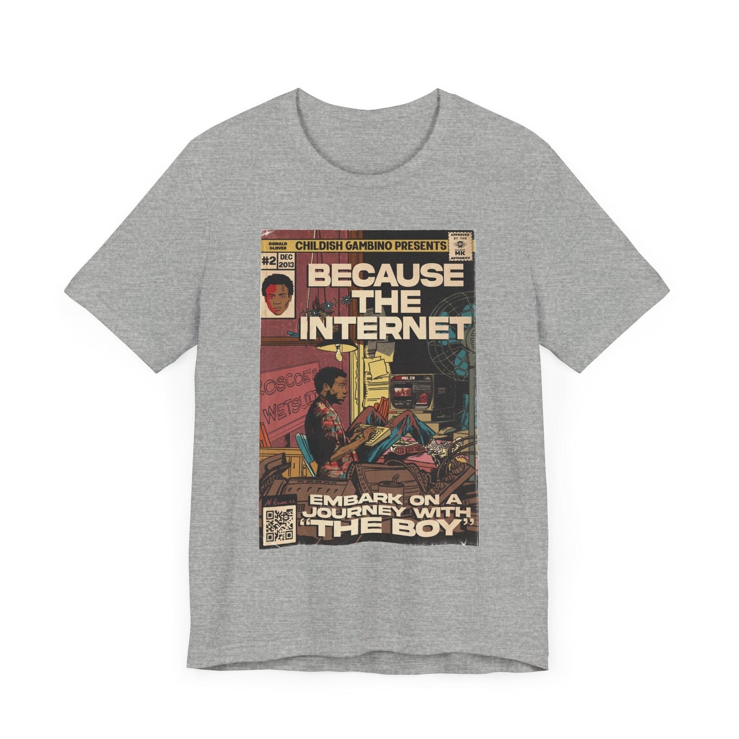 Childish Gambino- Because The Internet - Unisex Jersey Short Sleeve Tee