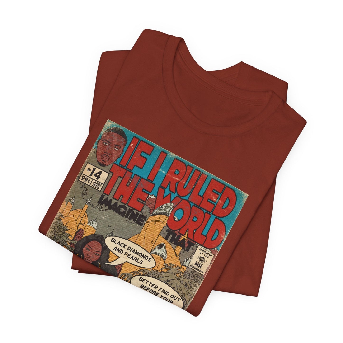 Nas & Lauryn - If I Ruled The World - Unisex Jersey T-Shirt