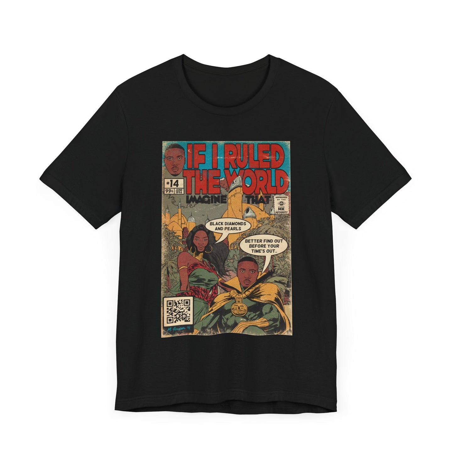 Nas & Lauryn - If I Ruled The World - Unisex Jersey T-Shirt