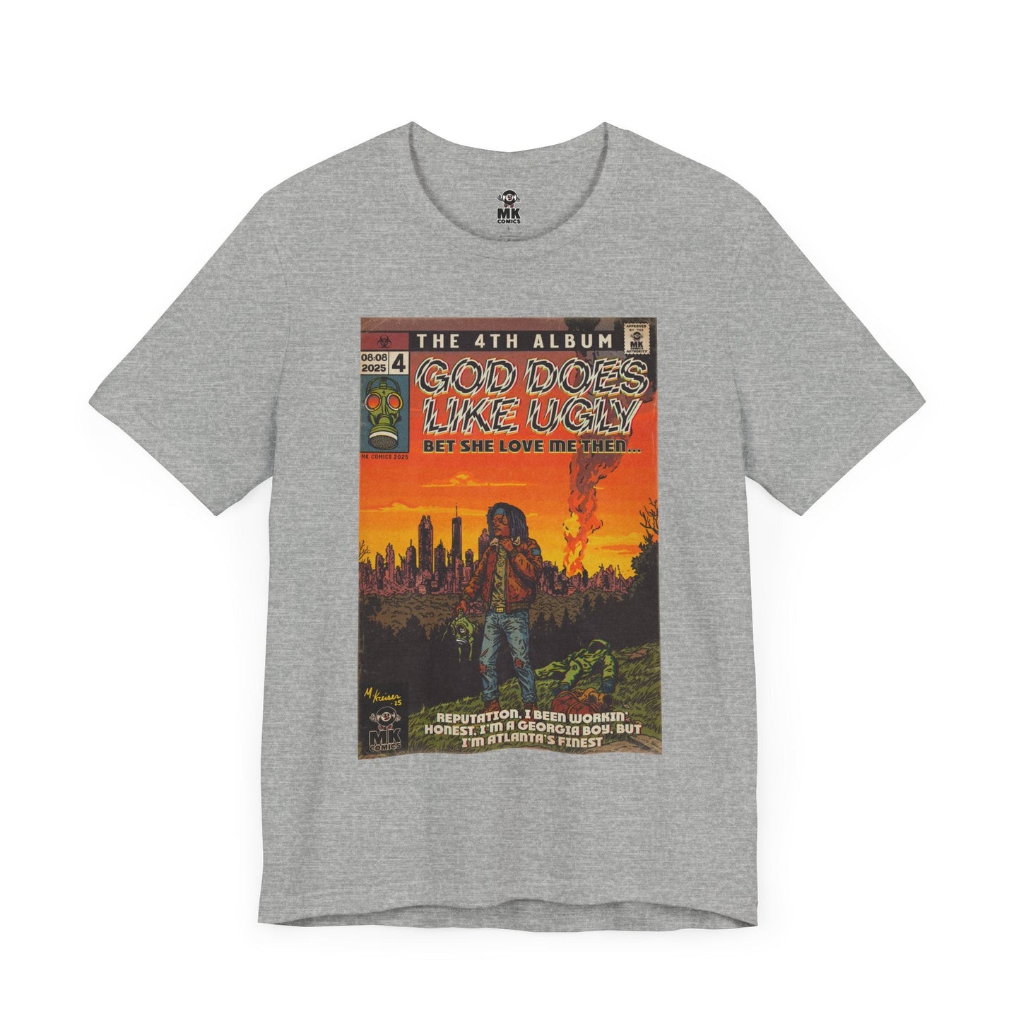 God Does Like Ugly - Unisex Jersey Short Sleeve Tee