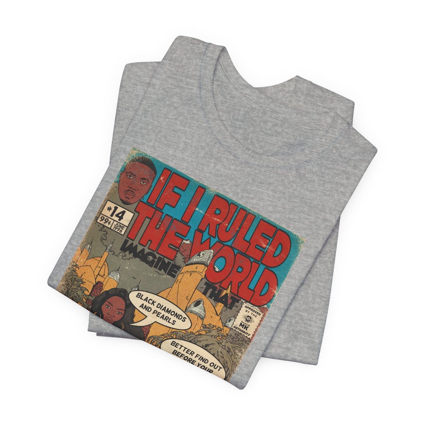 Nas & Lauryn - If I Ruled The World - Unisex Jersey T-Shirt