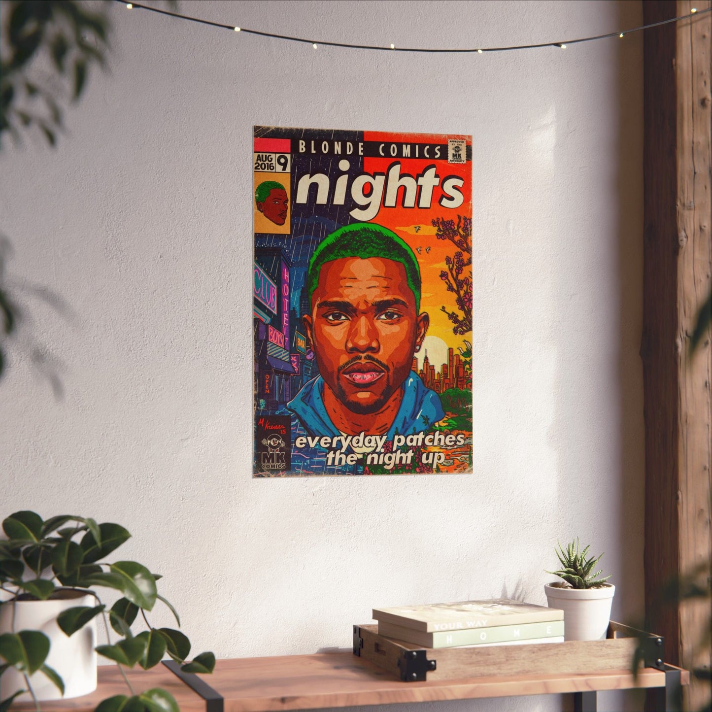 Nights - Matte Vertical Posters